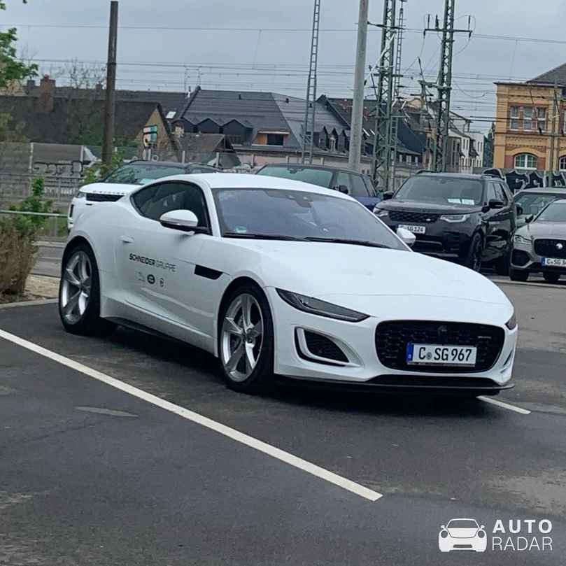 Jaguar F-Type P450 75 Coupé spotted in Chemnitz