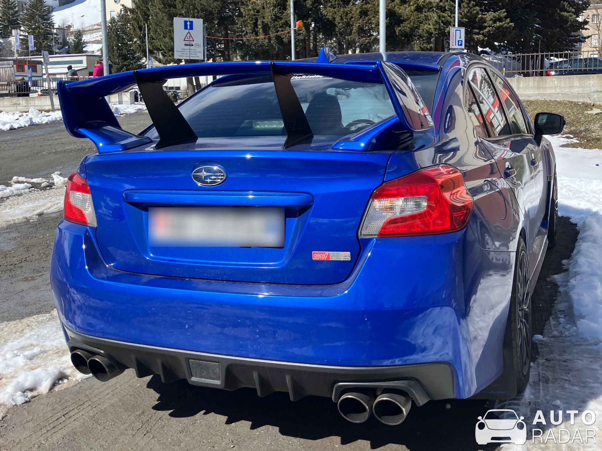 Subaru WRX STI spotted in Davos