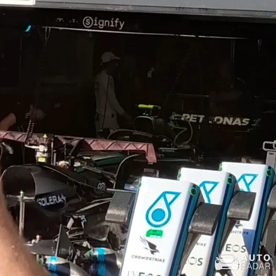 Mercedes-AMG F1 W16 E Performance spotted in Mogyoród
