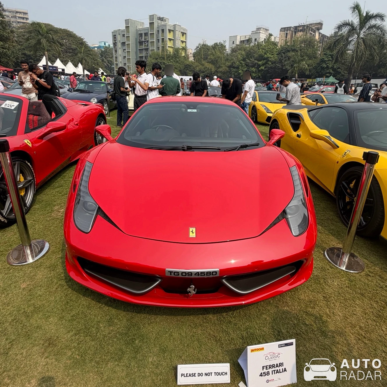 Ferrari 458 Italia spotted in Mumbai, India