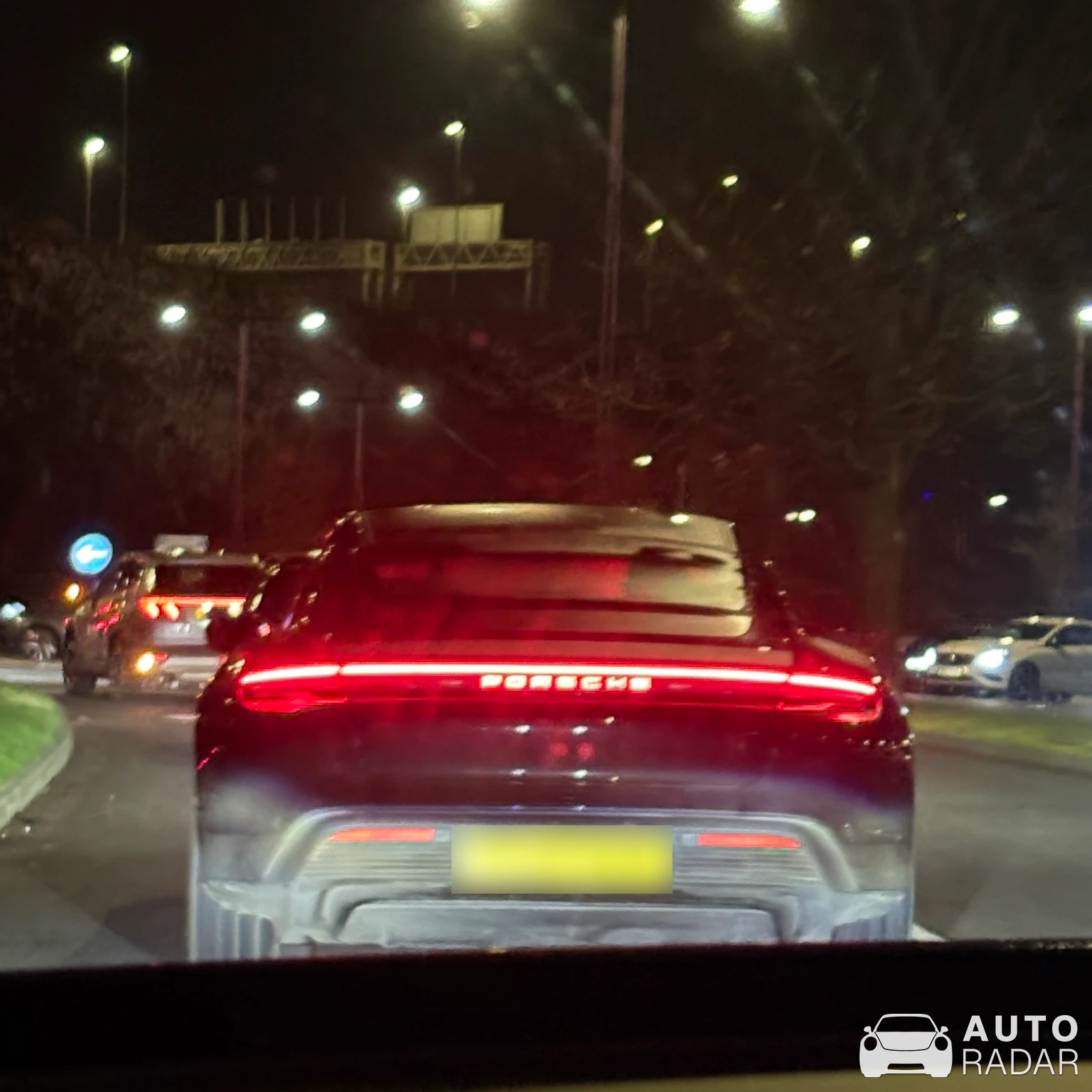 Porsche Taycan spotted in England, United Kingdom