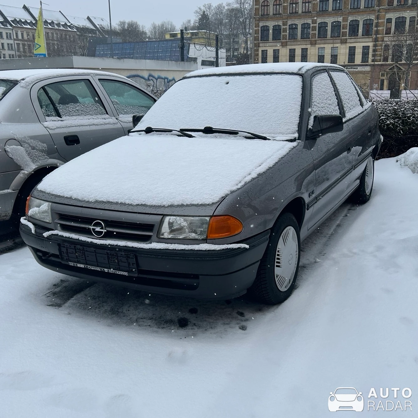 Opel Astra GSi spotted in Chemnitz