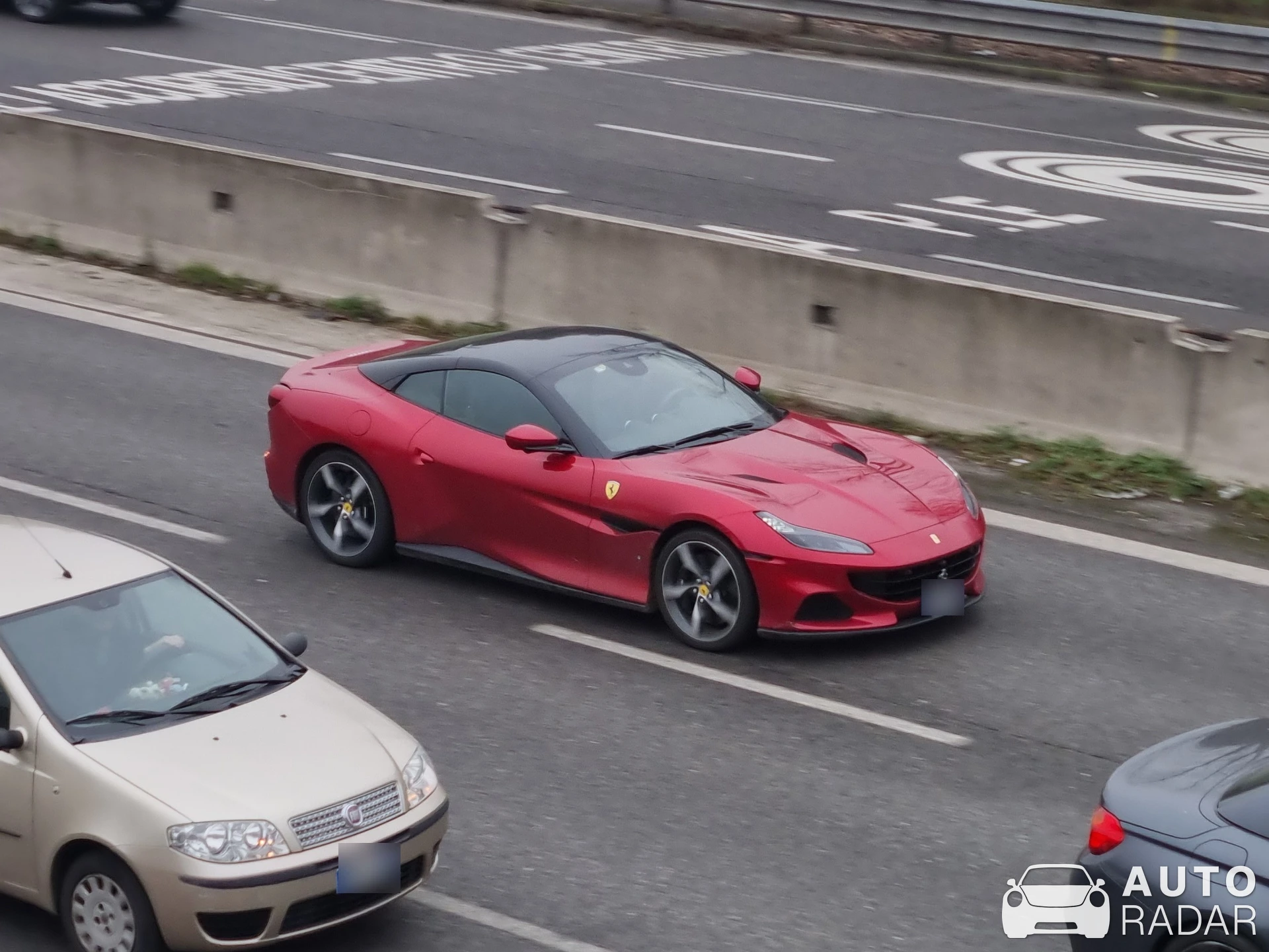 Ferrari Portofino M spotted in Milano, Italy