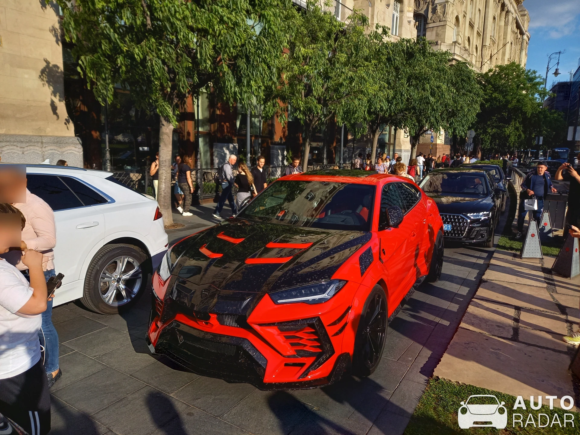 Lamborghini Urus Mansory Venatus Evo S spotted in Budapest