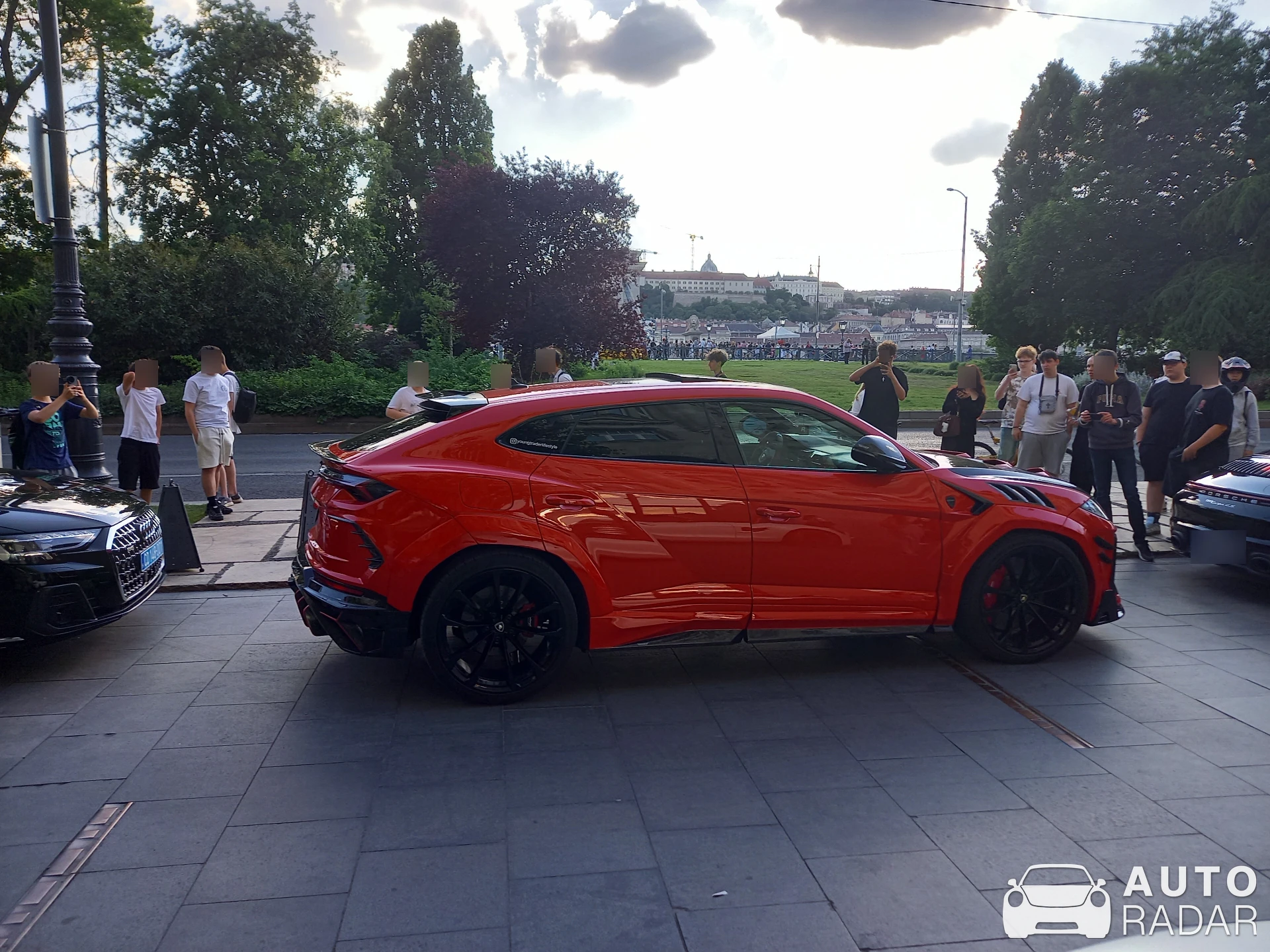 Lamborghini Urus Mansory Venatus Evo S spotted in Budapest, Hungary