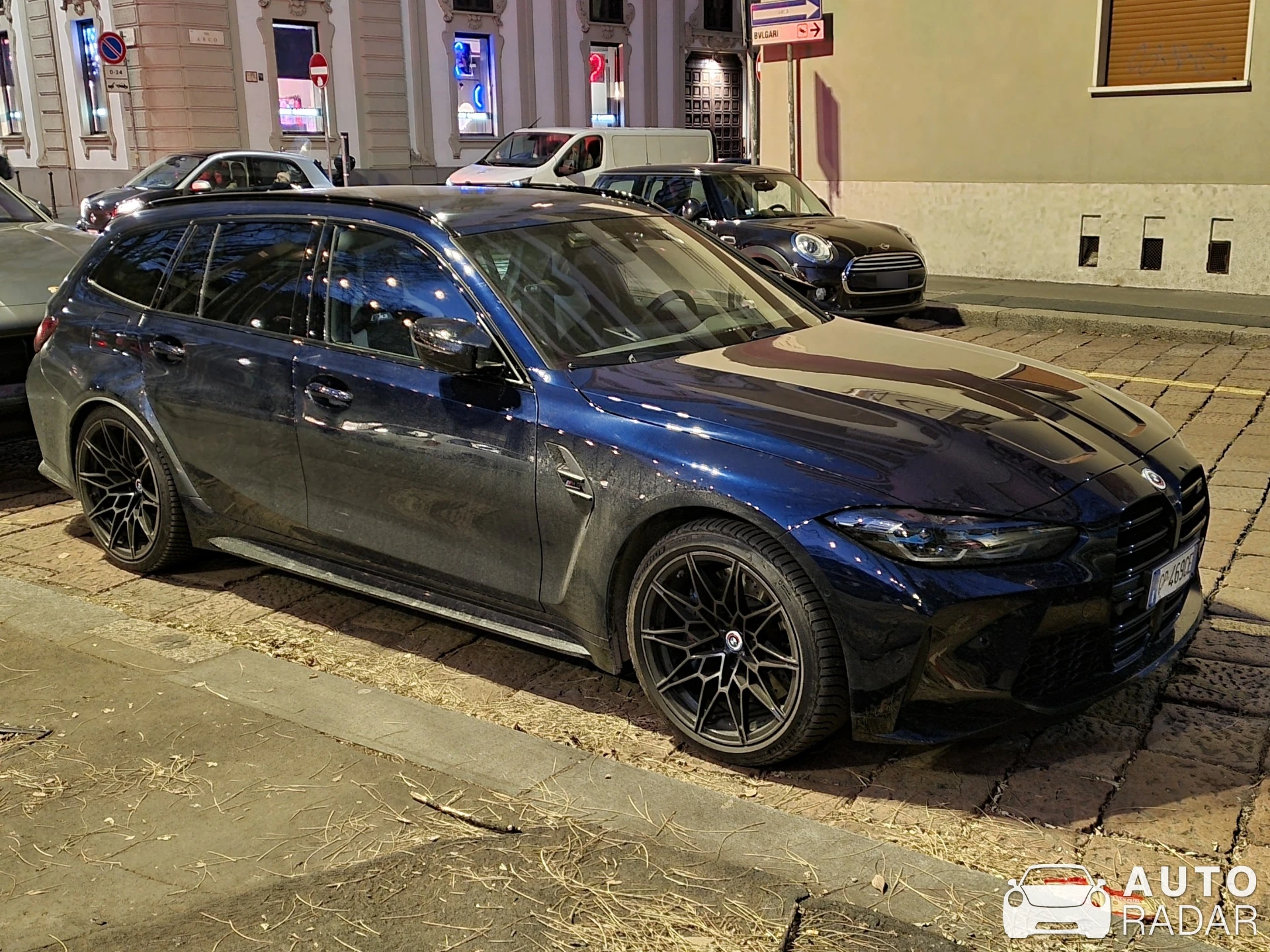 BMW M3 G81 Touring Competition spotted in Milano, Italia