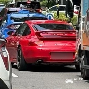 Porsche 996 Carrera 4 spotted in Singapore, Singapore