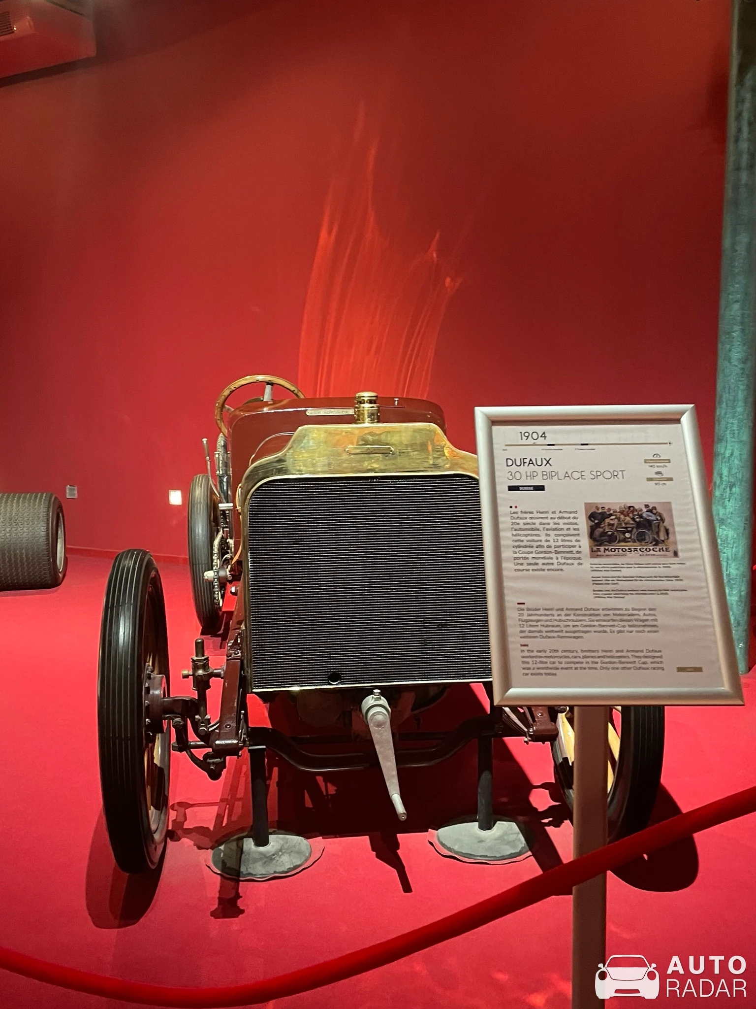 Dufaux 30 HP spotted in Mulhouse