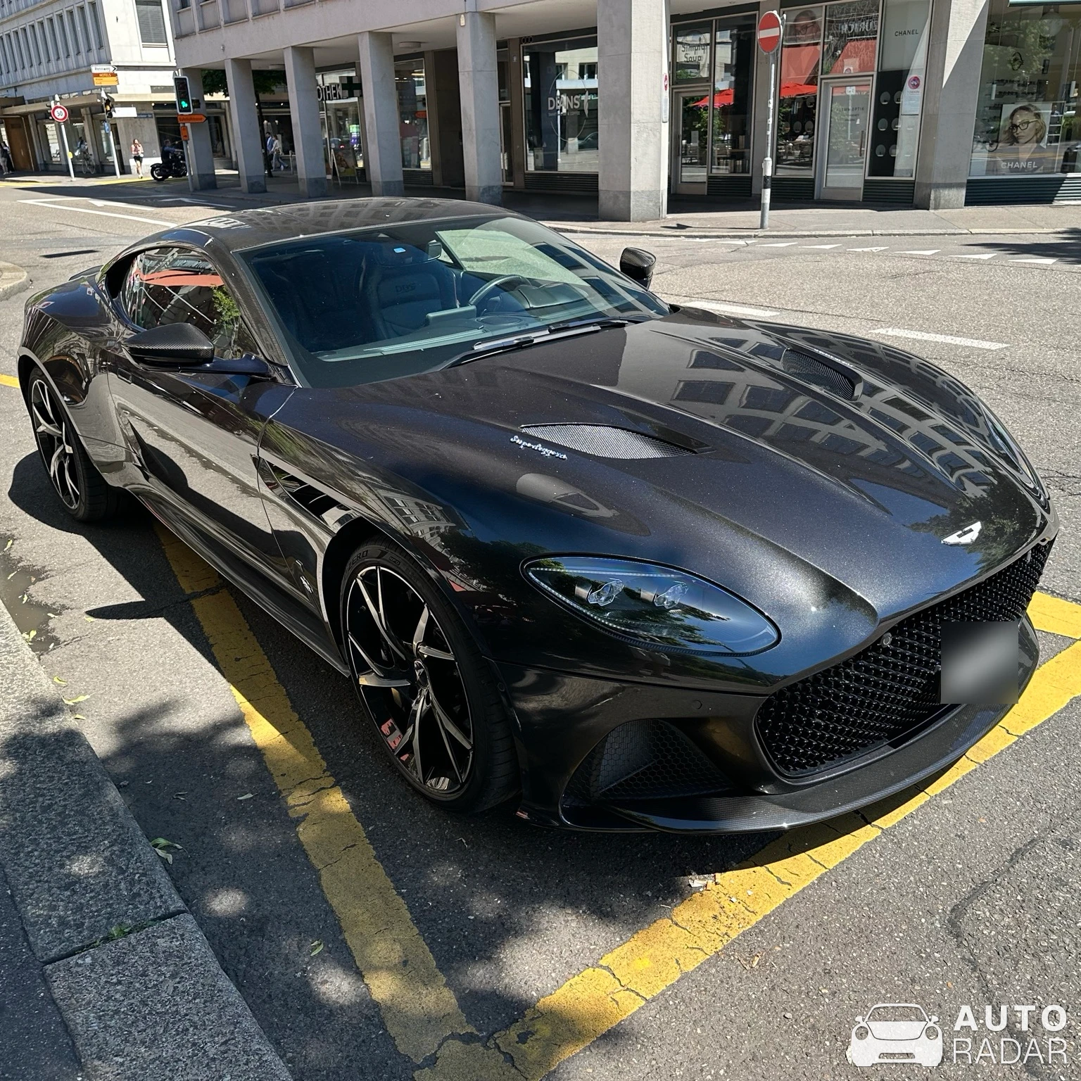 Aston Martin DBS Superleggera 007 Edition spotted in Zürich