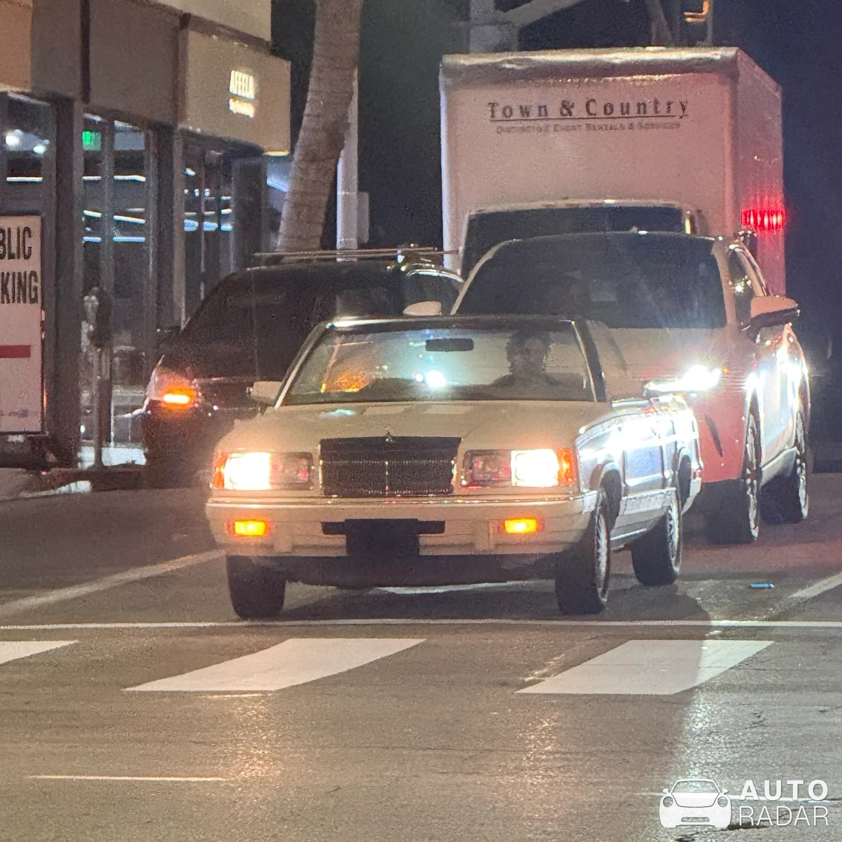 Chrysler Town & Country spotted in Beverly Hills