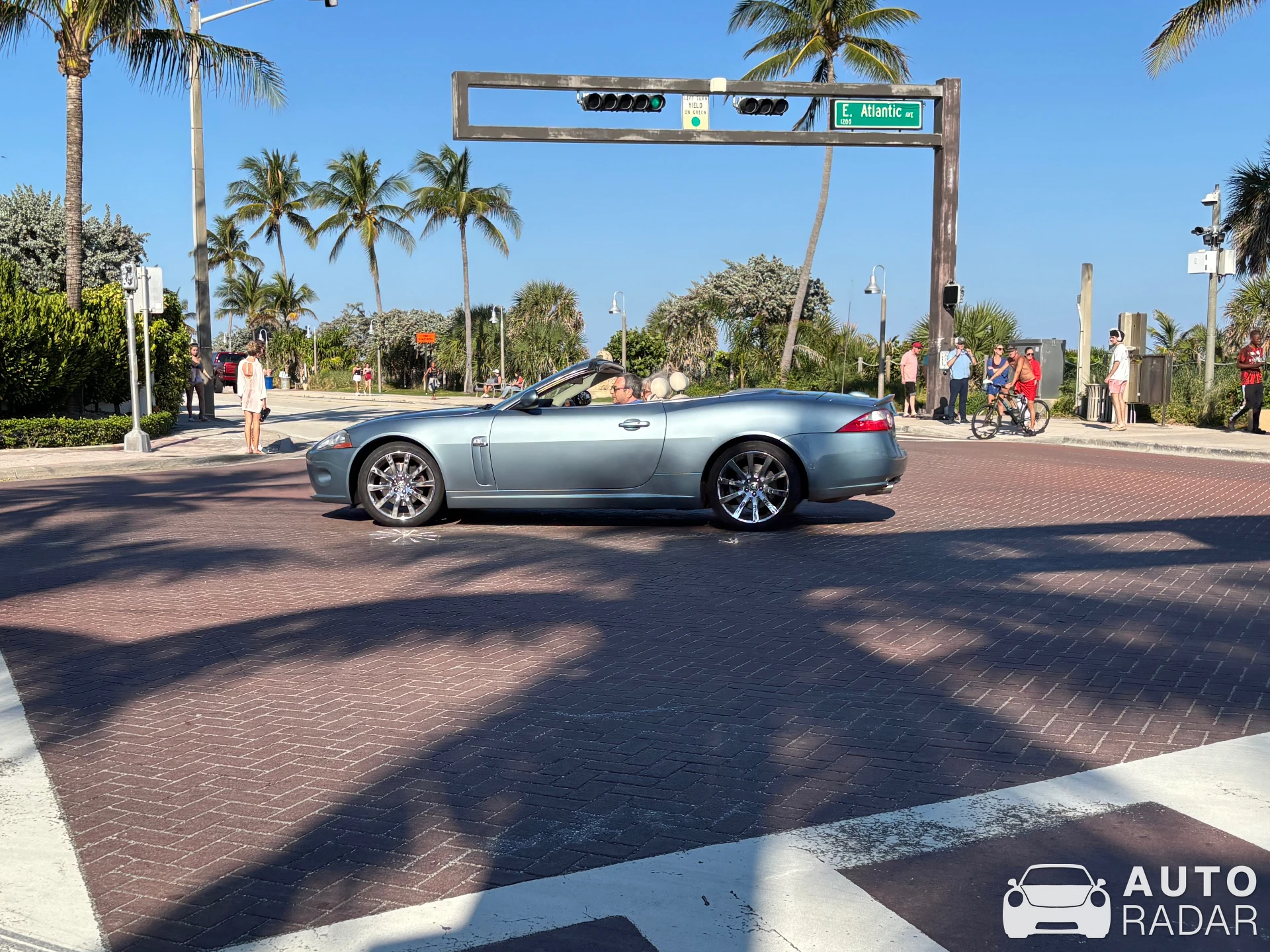 Jaguar XK Convertible spotted in Delray Beach, United States