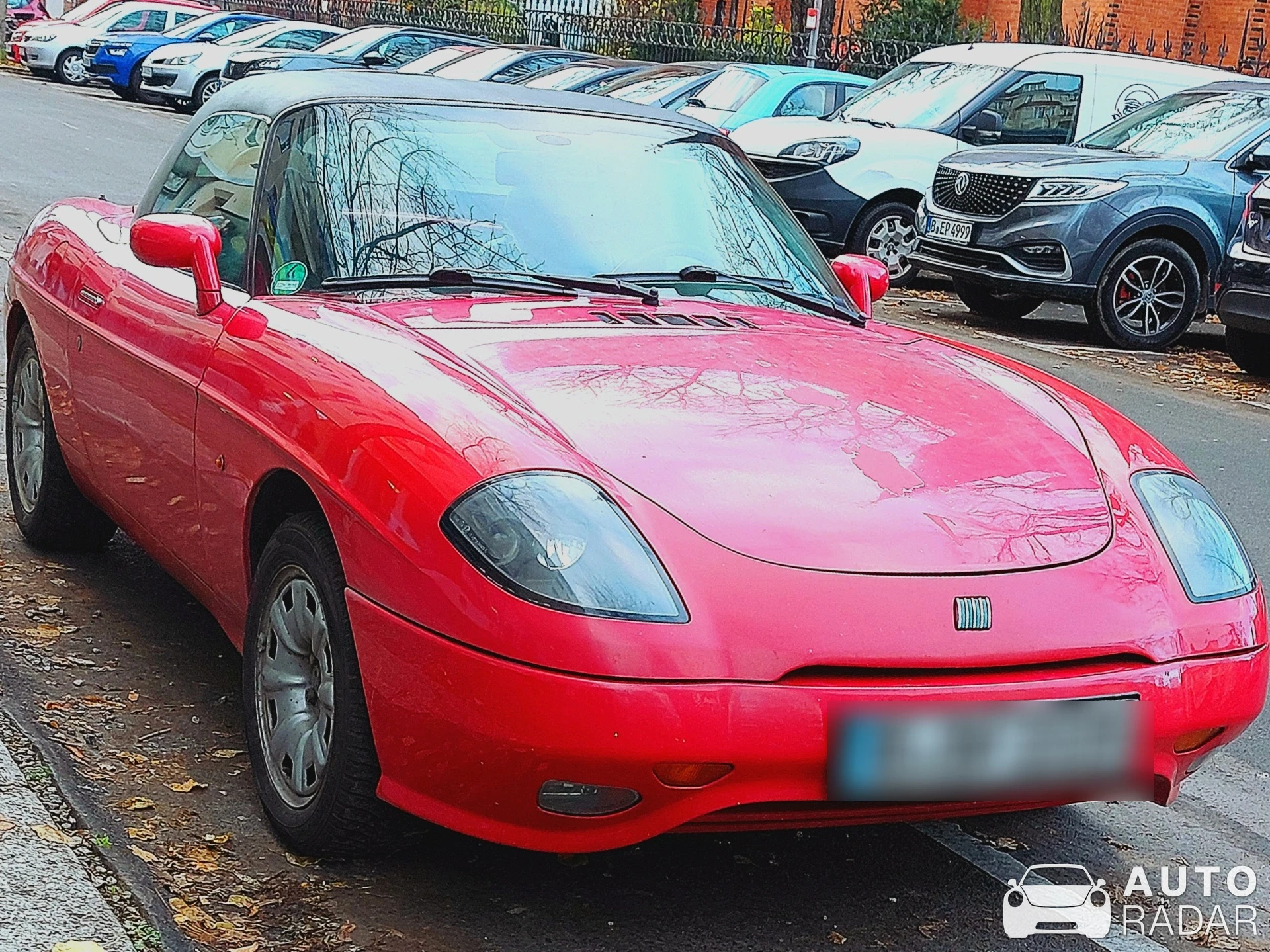 Fiat Barchetta spotted in Berlin, Germany