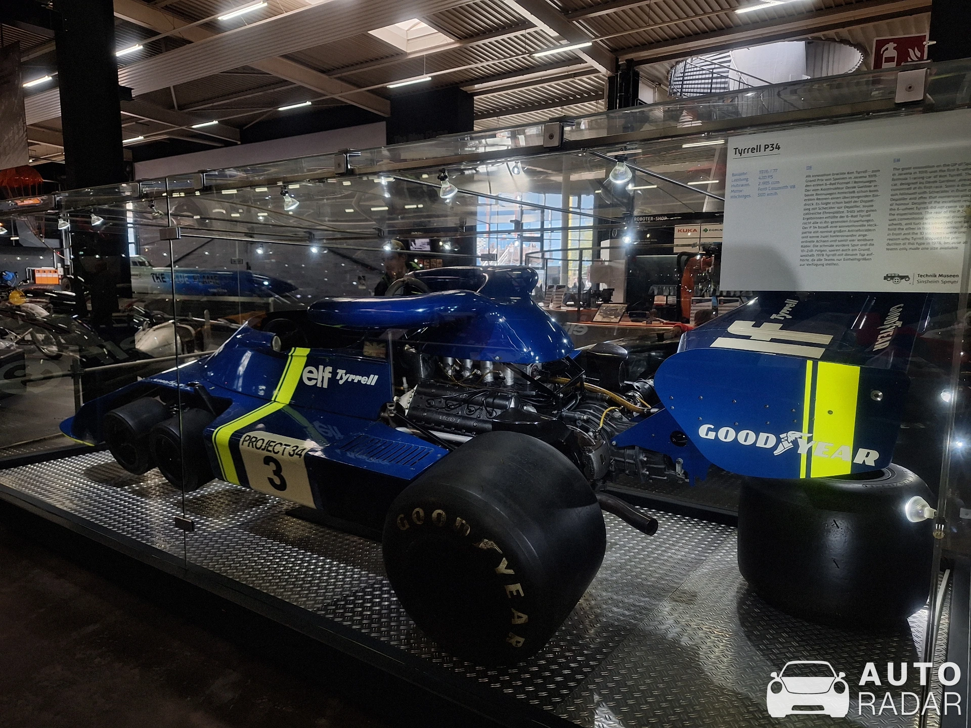 Tyrrell P34 spotted in Sinsheim