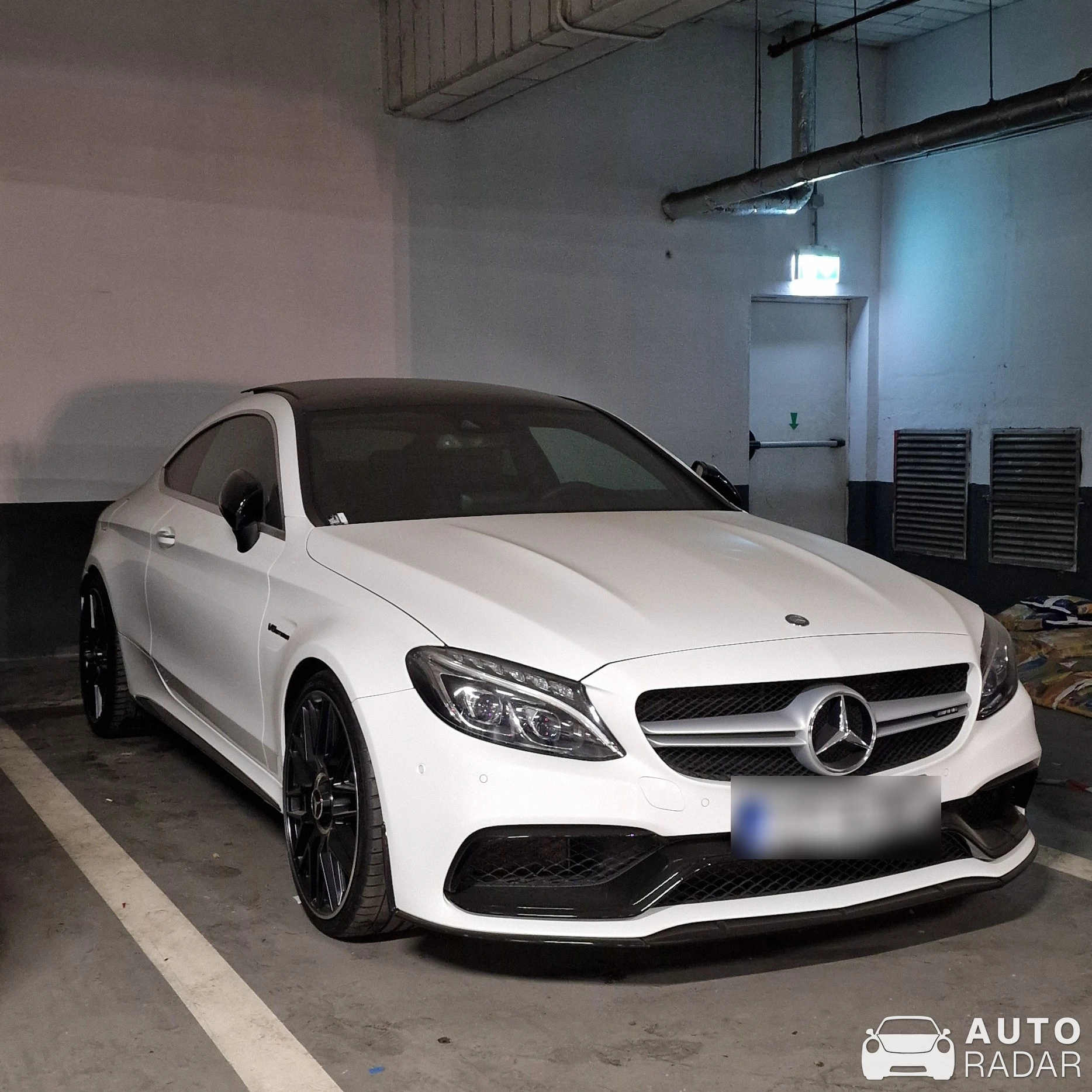 Mercedes-AMG C 63 Coupé C205 spotted in Constanța, Romania