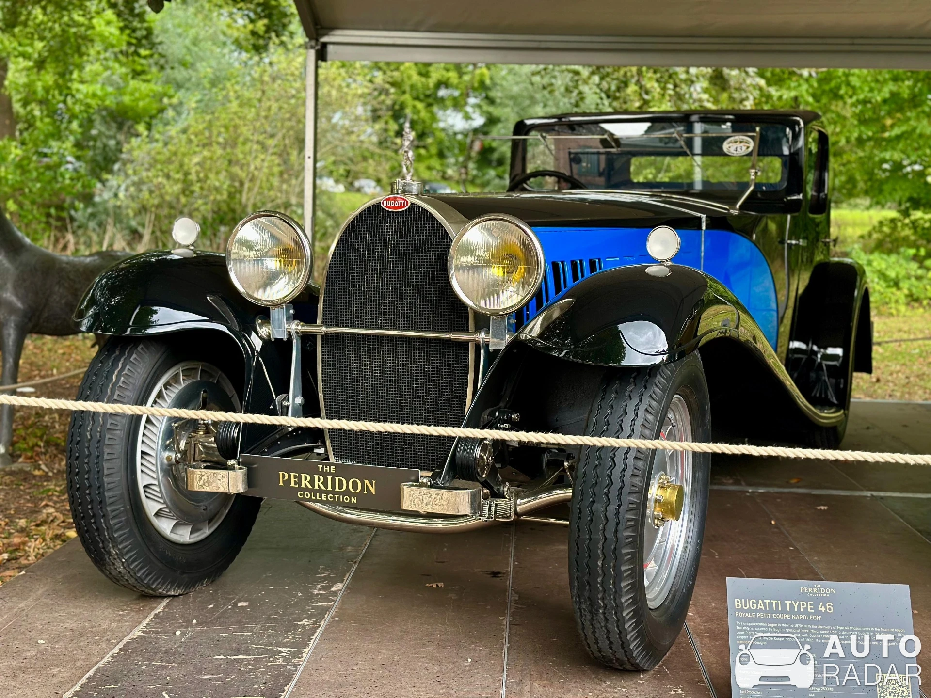 Bugatti Type 46 spotted in Beesd