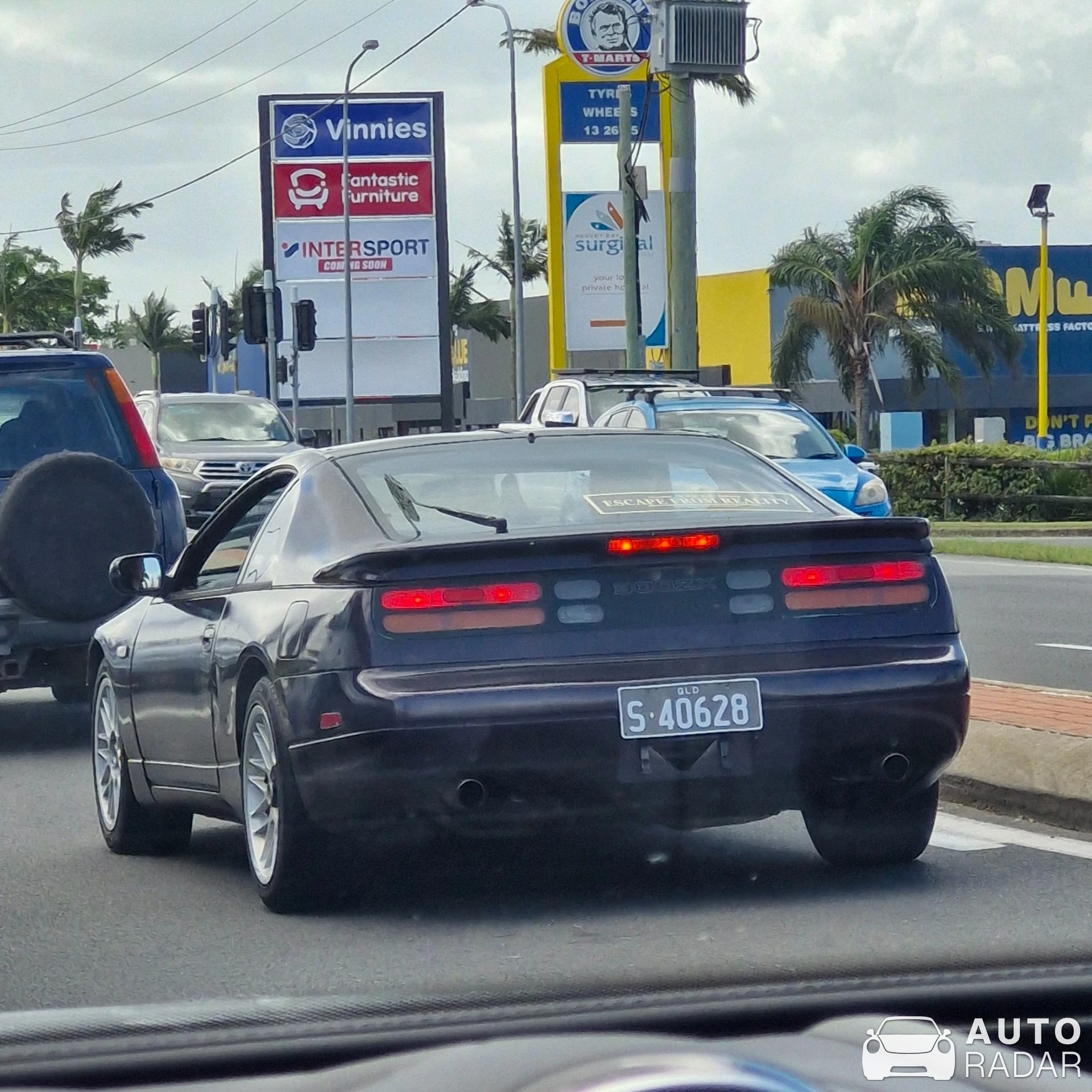 Nissan 300ZX spotted in Eli Waters, Australia