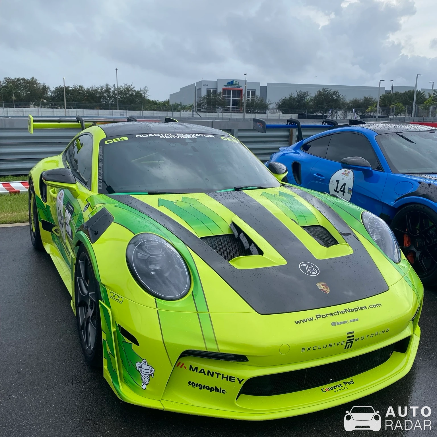 Porsche 992 GT3 RS MkI MR spotted in Opa-locka, United States