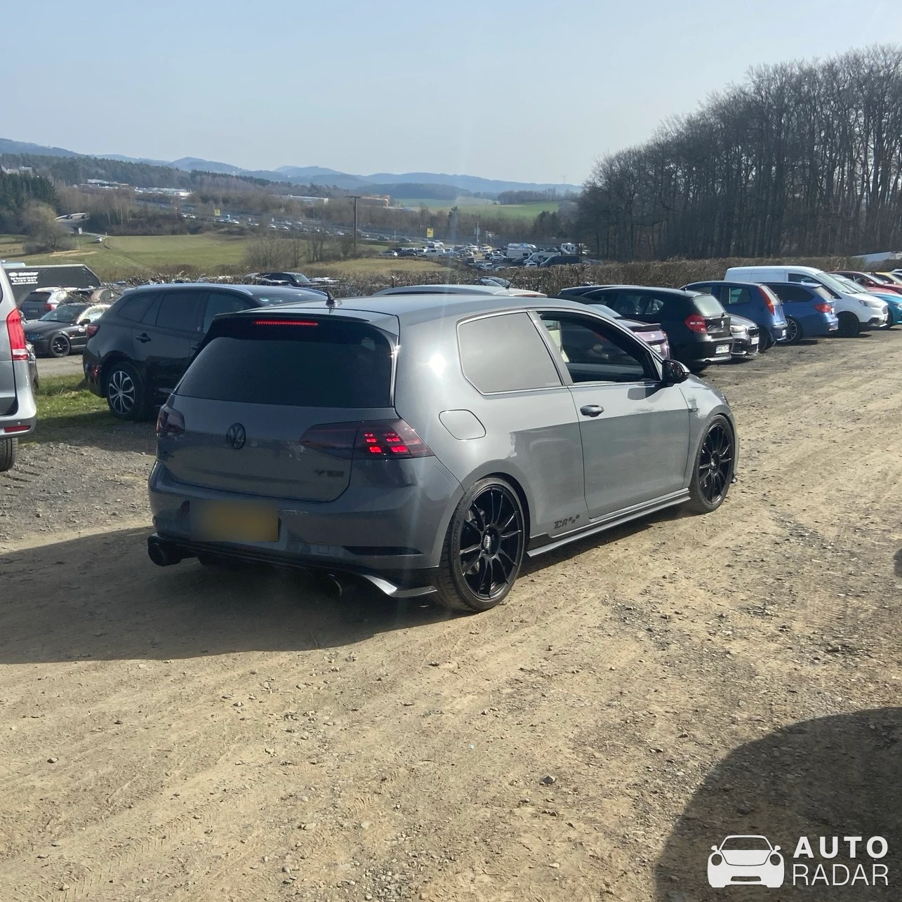 Volkswagen Golf GTI TCR spotted in Nürburg