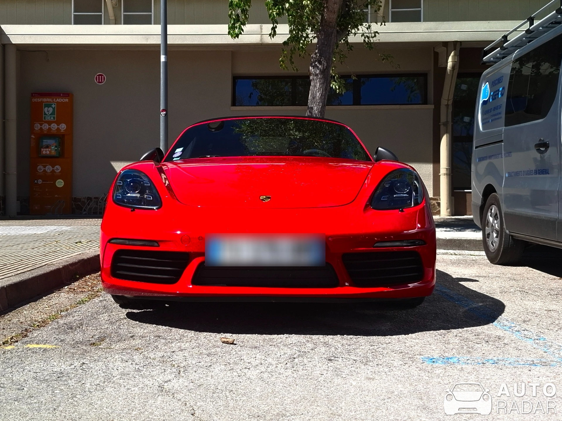 Porsche 718 Boxster T spotted in Vilanova del Camí