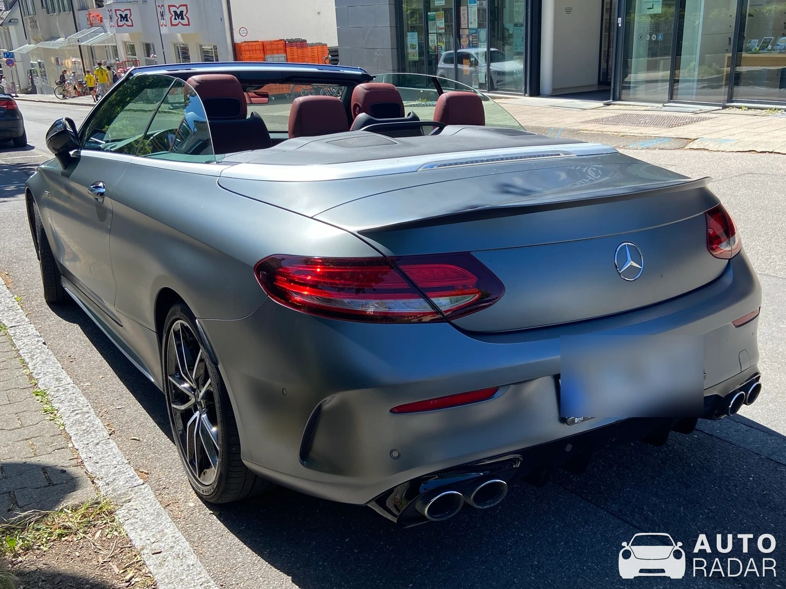 Mercedes-AMG C 63 S Convertible A205 spotted in Laupheim