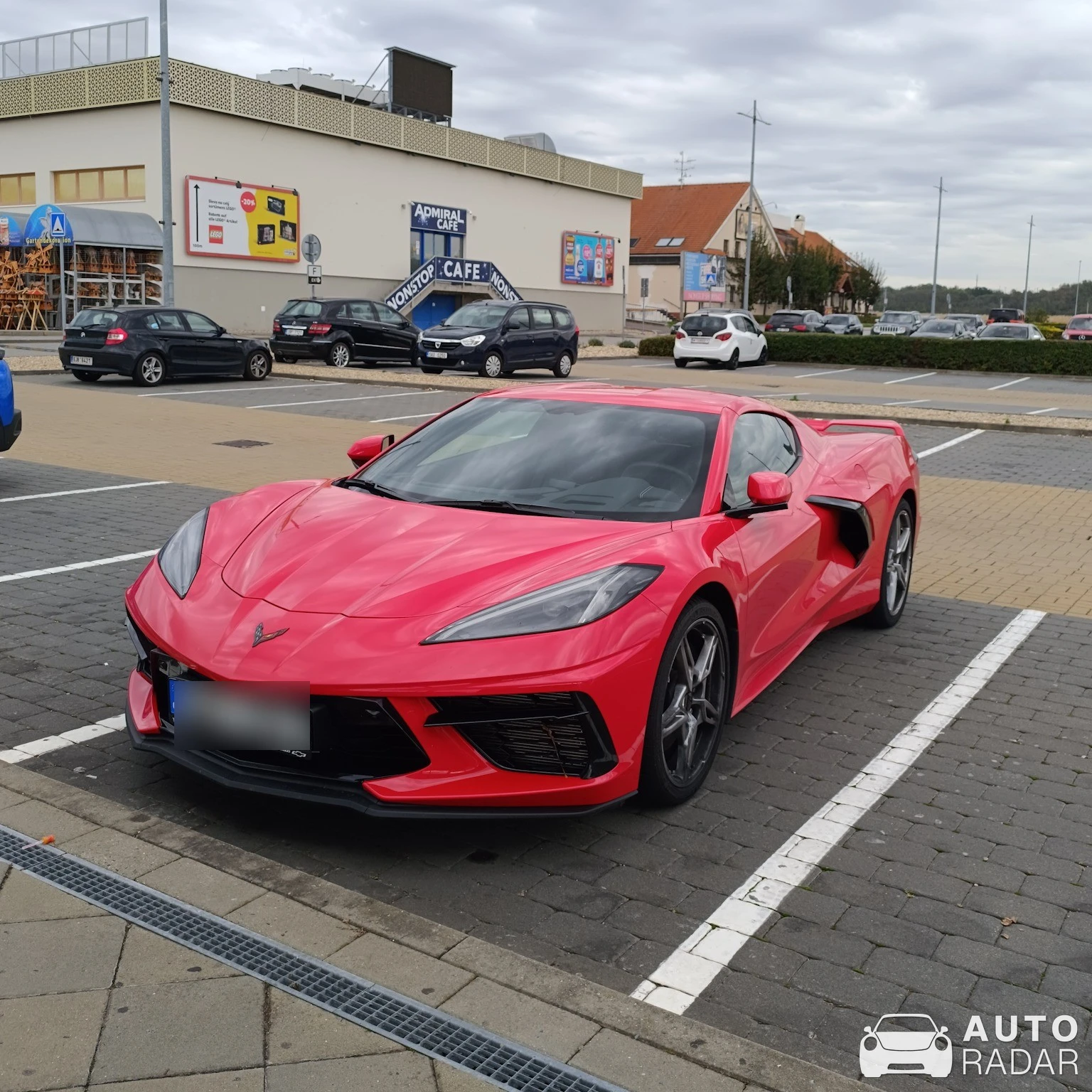Chevrolet Corvette C8 spotted in Chvalovice, Czechia