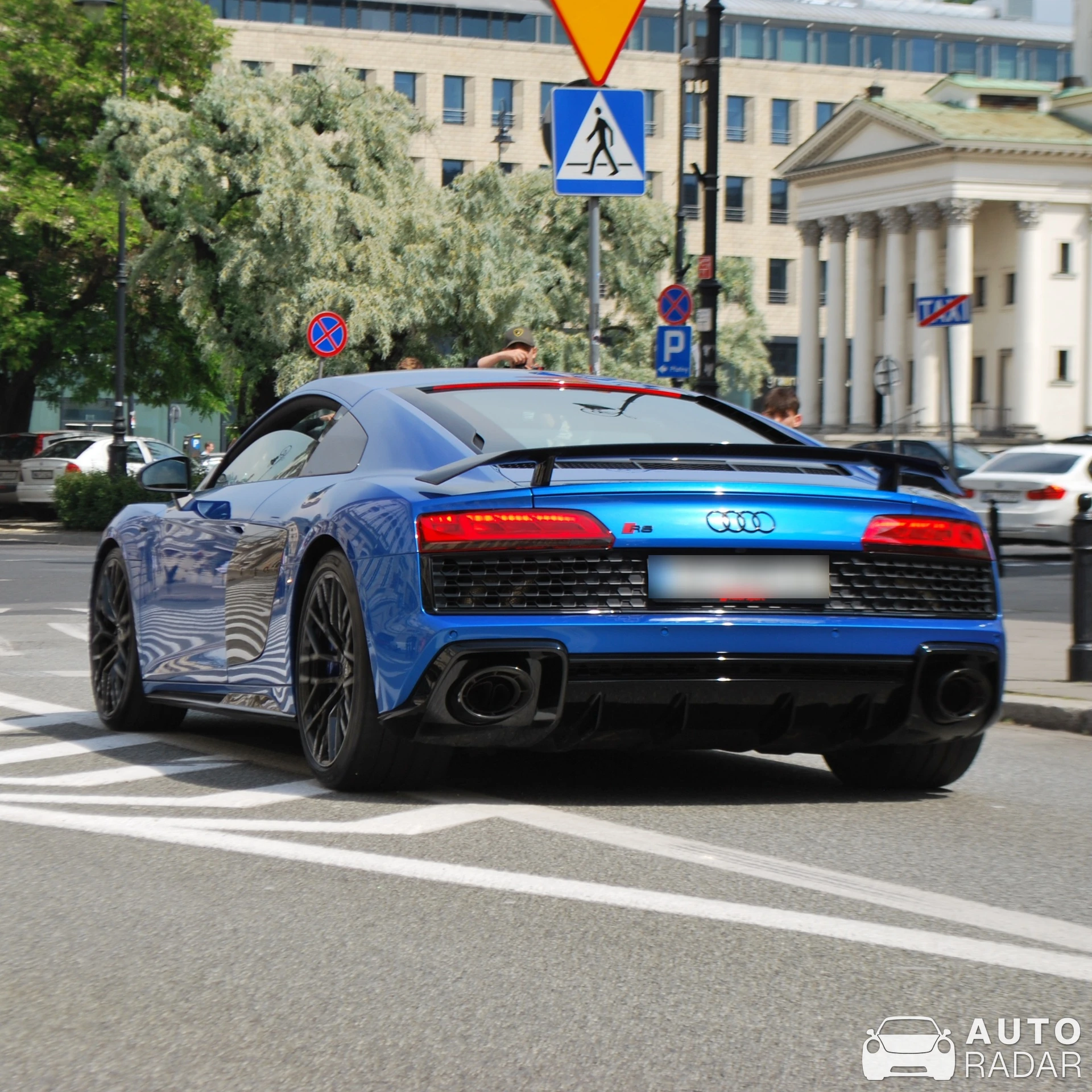 Audi R8 V10 Performance 2019 spotted in Warszawa, Poland