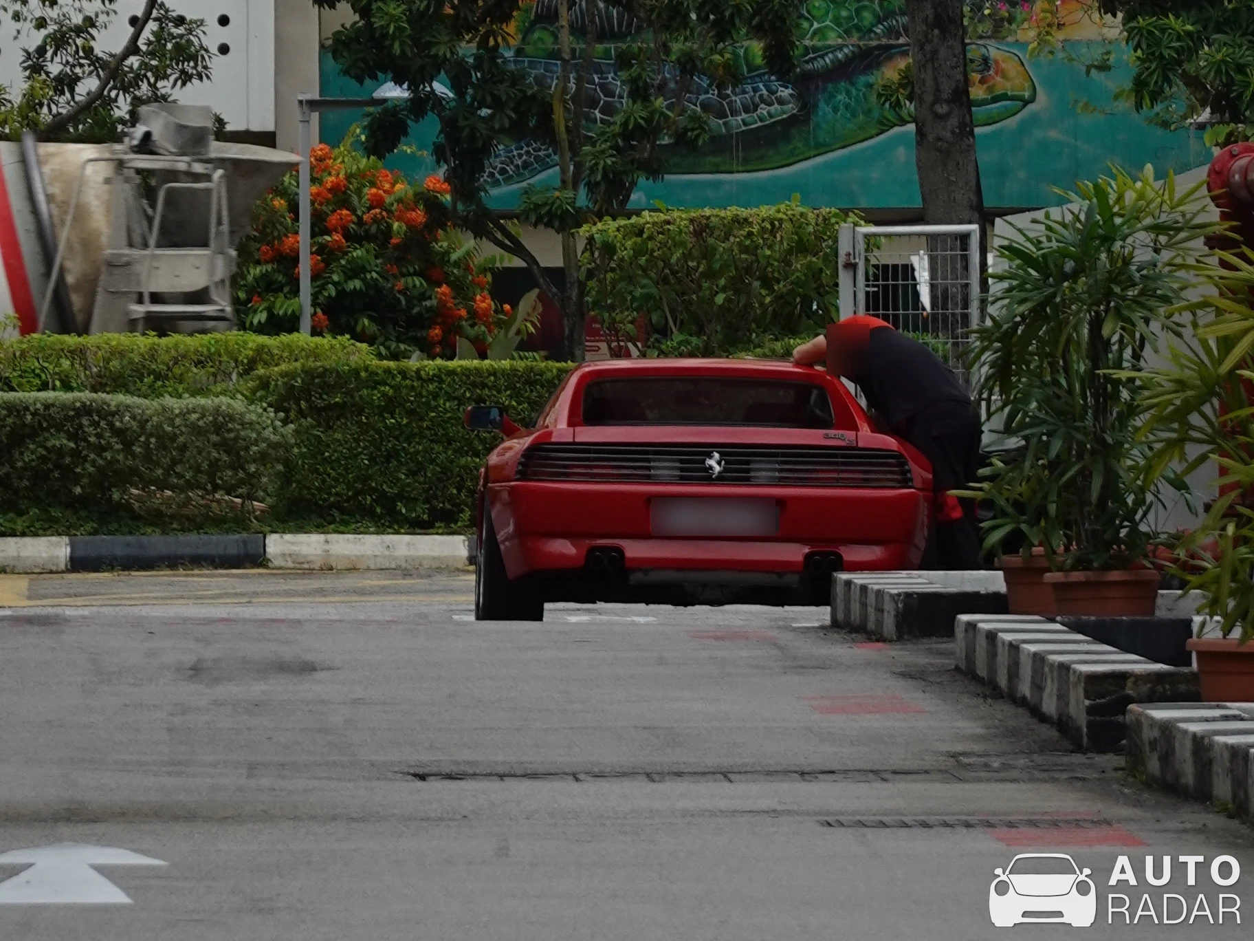 Ferrari 348 TS spotted in Singapore, Singapore