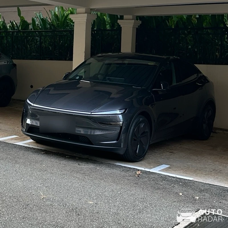Tesla Model Y Juniper spotted in Singapore
