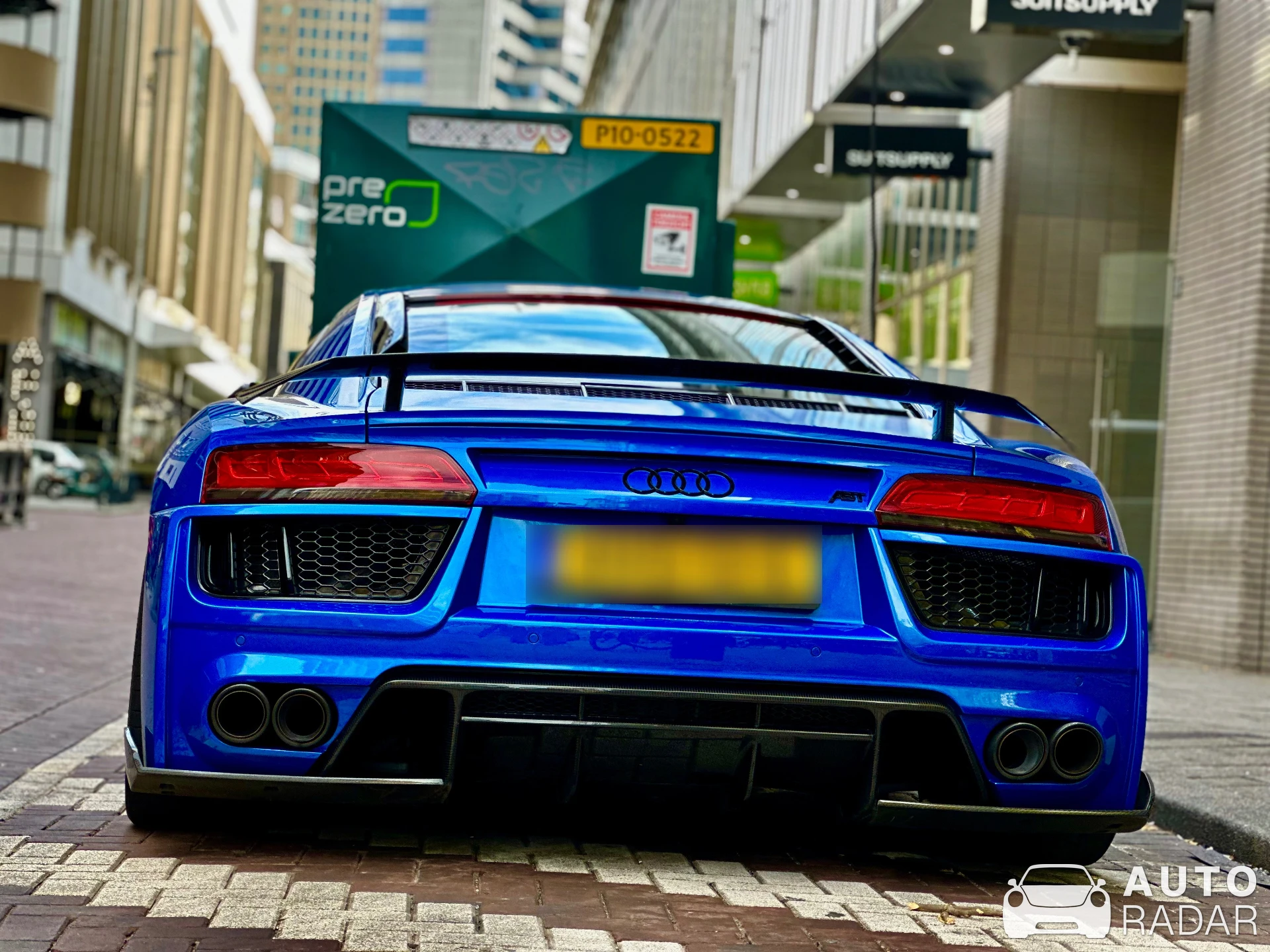 Audi ABT R8 V10 Plus 2017 spotted in Rotterdam
