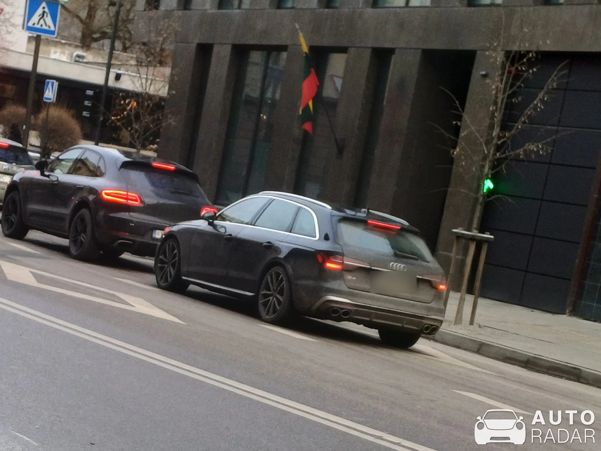 Audi S4 Avant B9 spotted in Kaunas, Lithuania