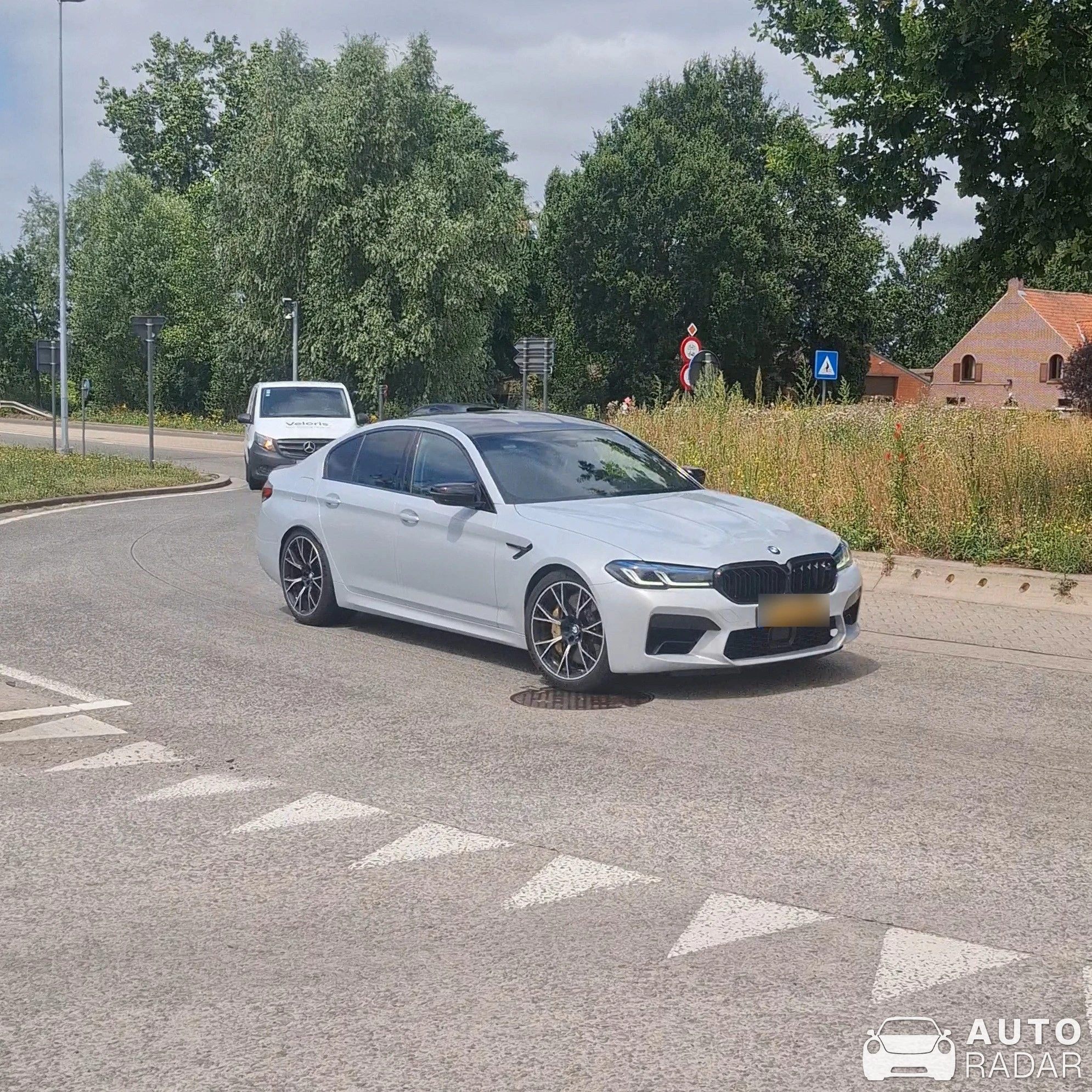 BMW M5 F90 Competition spotted in Brasschaat