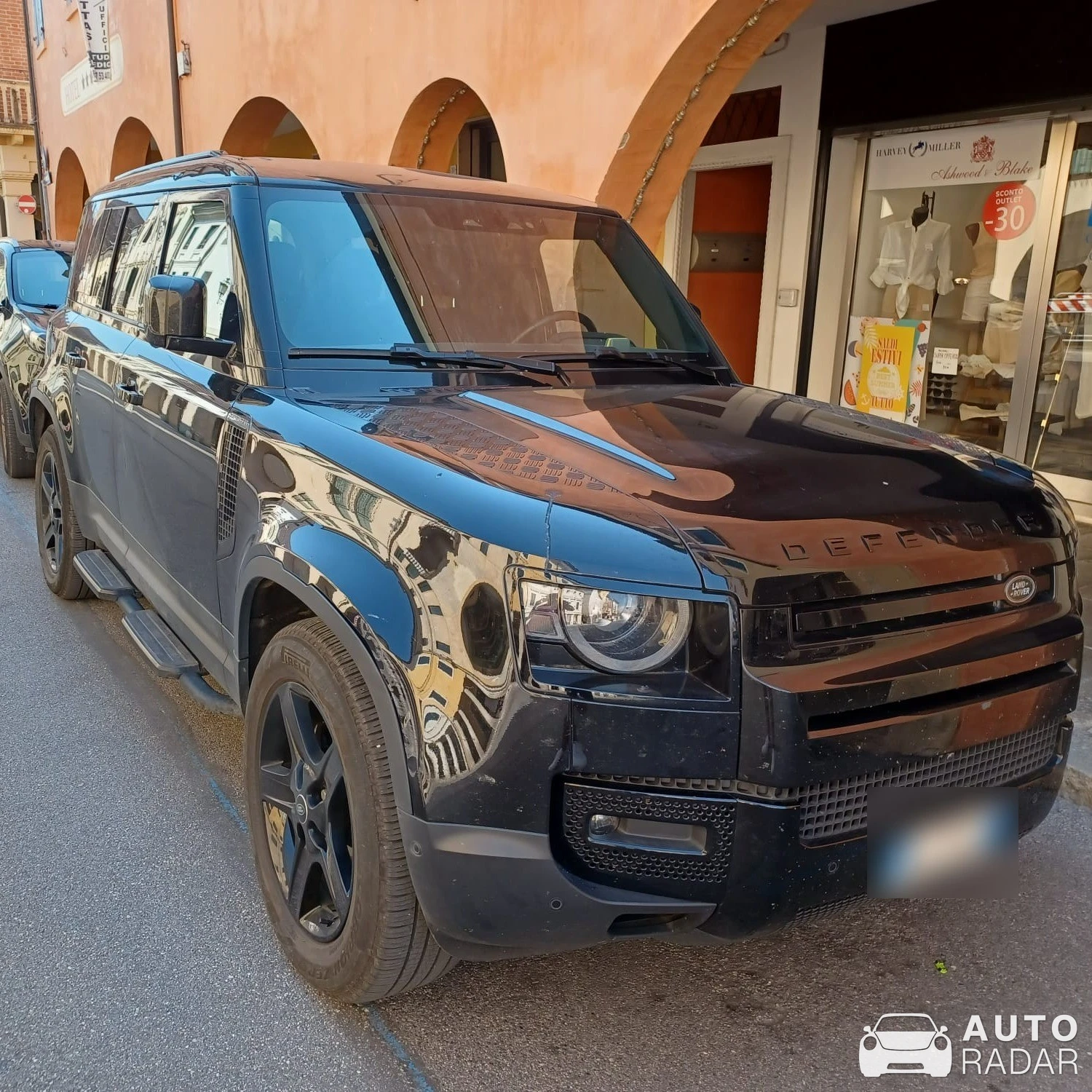 Land Rover Defender 110 spotted in Bari, Italy