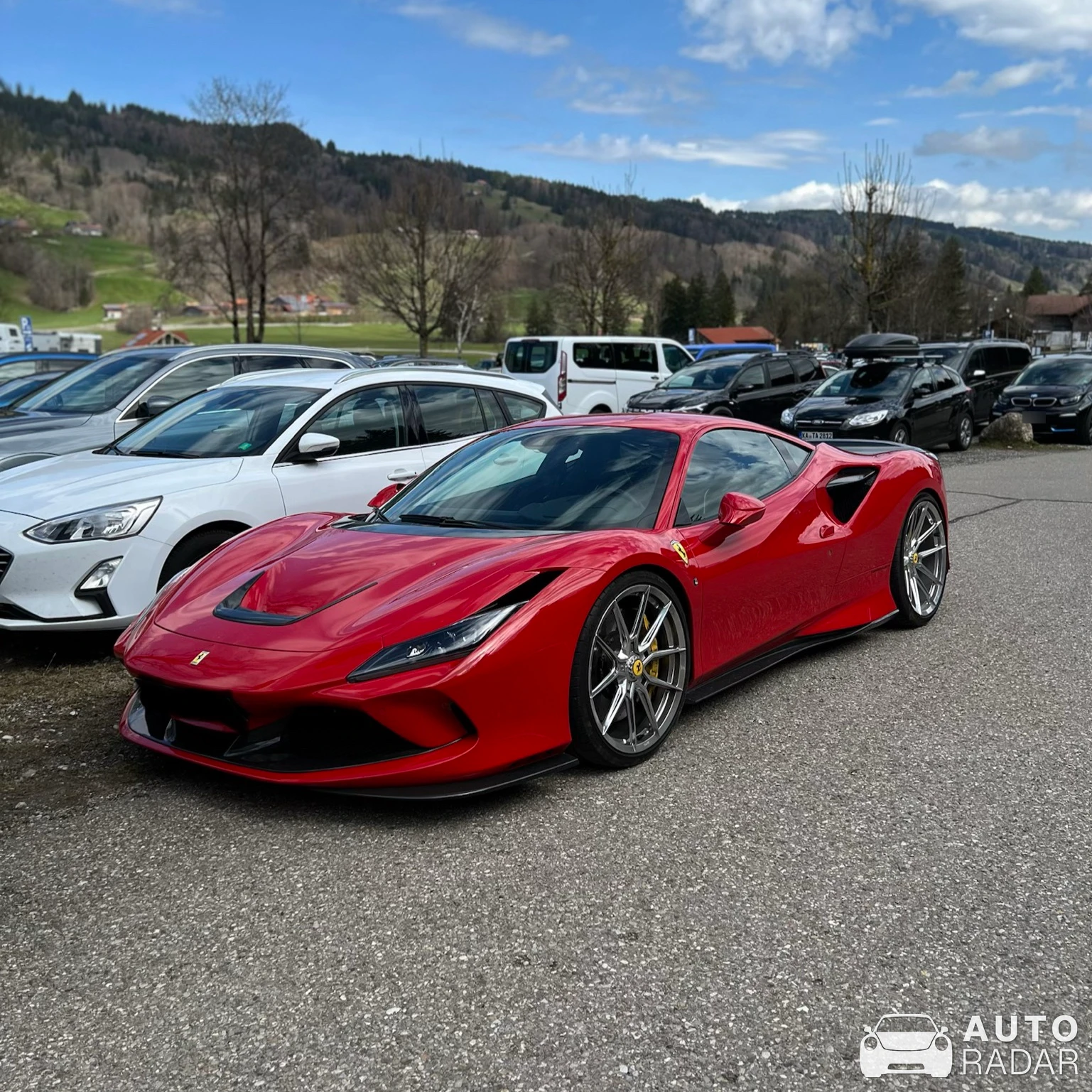 Ferrari F8 Tributo Novitec Rosso spotted in Immenstadt im Allgäu