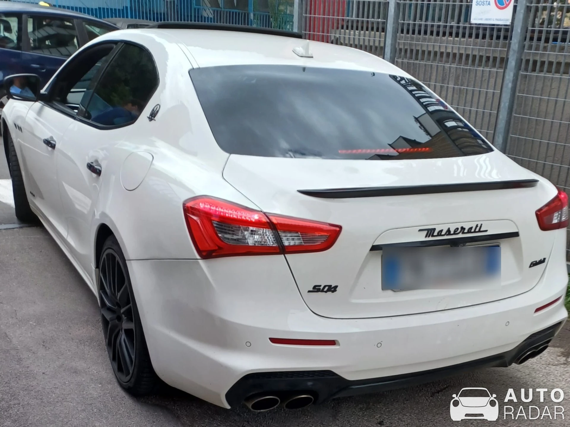 Maserati Ghibli spotted in Bari, Italy