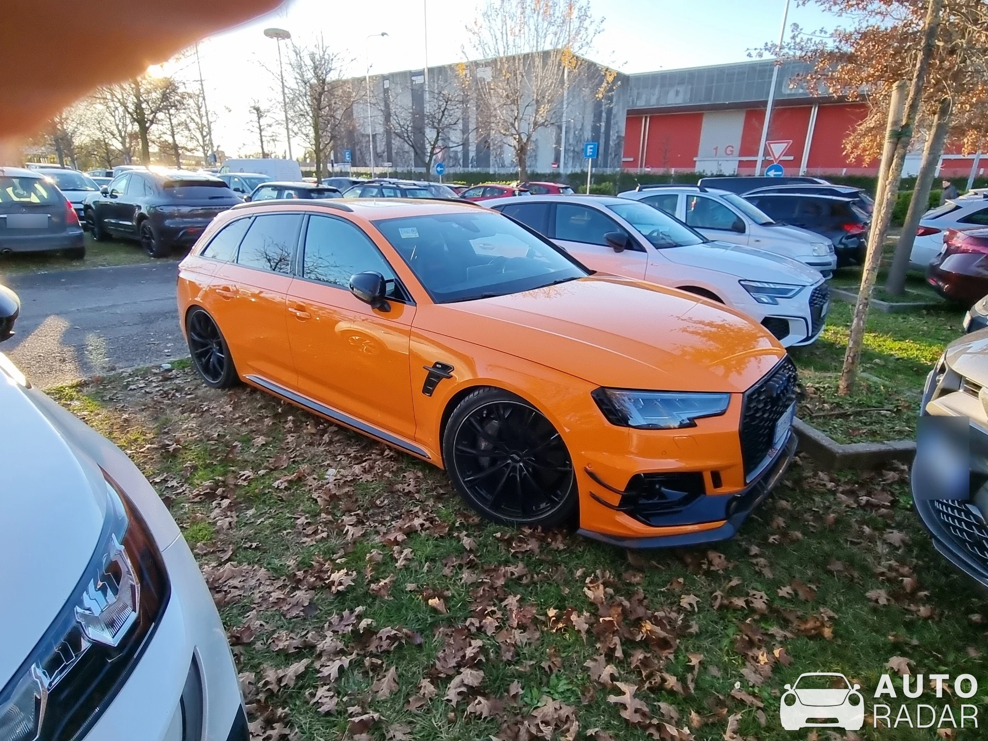 Audi ABT RS4 Avant B9 spotted in Rho