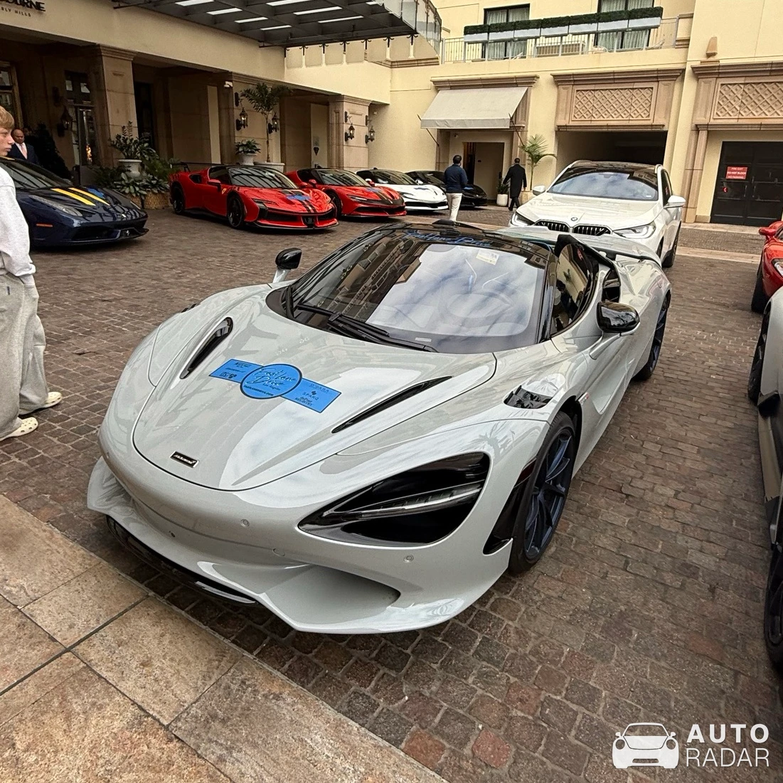 McLaren 750S Spider spotted in Beverly Hills, United States