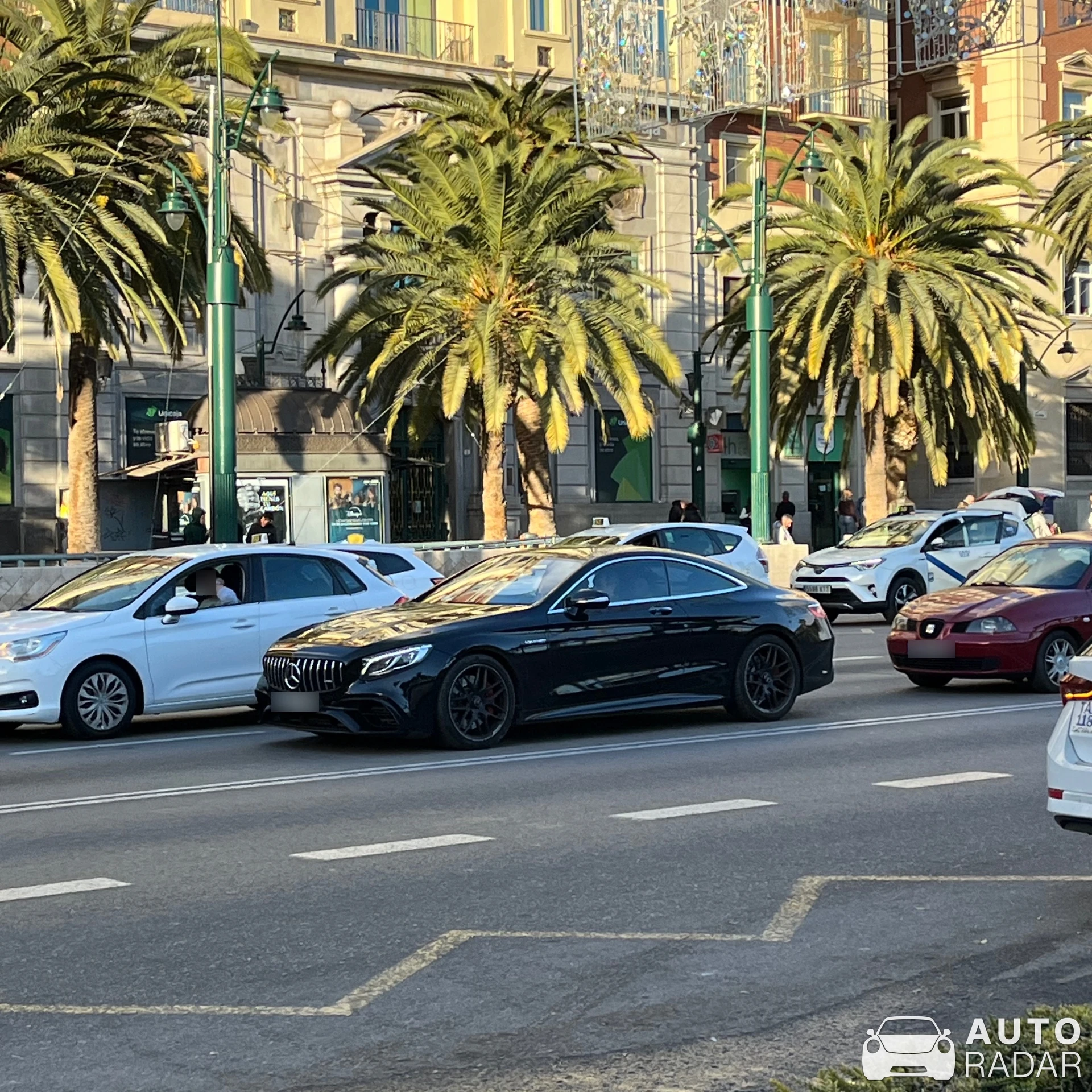 Mercedes-AMG S 63 Coupé C217 spotted in Málaga, Spagna