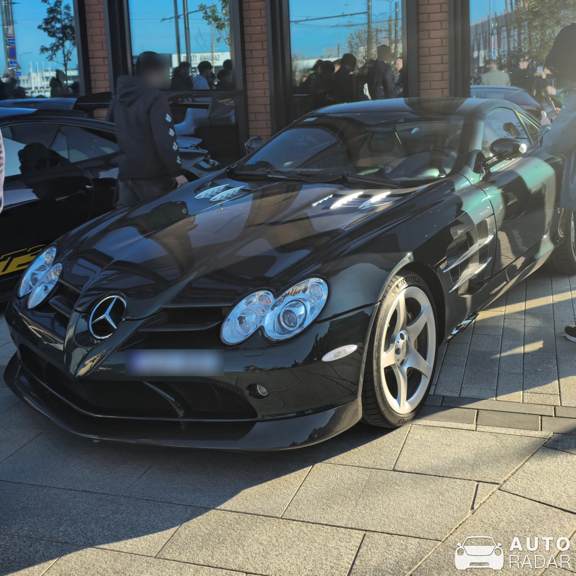 Mercedes-Benz SLR McLaren MSO Heritage Edition spotted in Tallinn