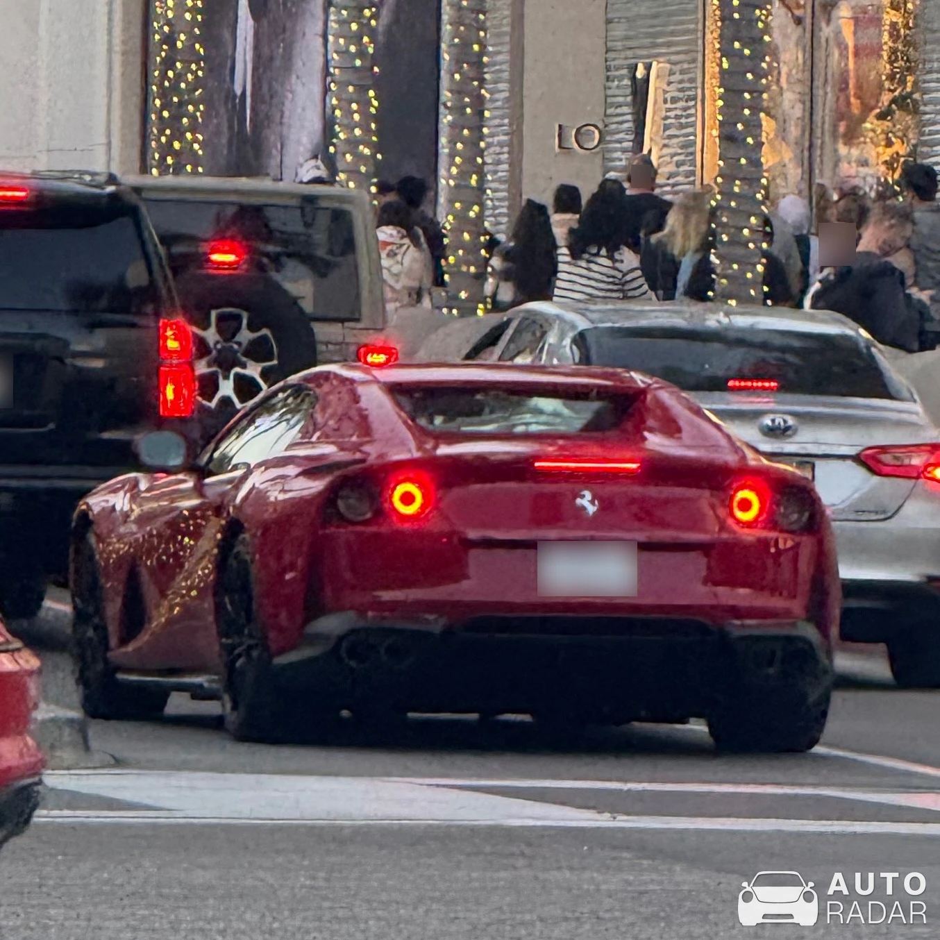 Ferrari 812 GTS spotted in Beverly Hills, United States