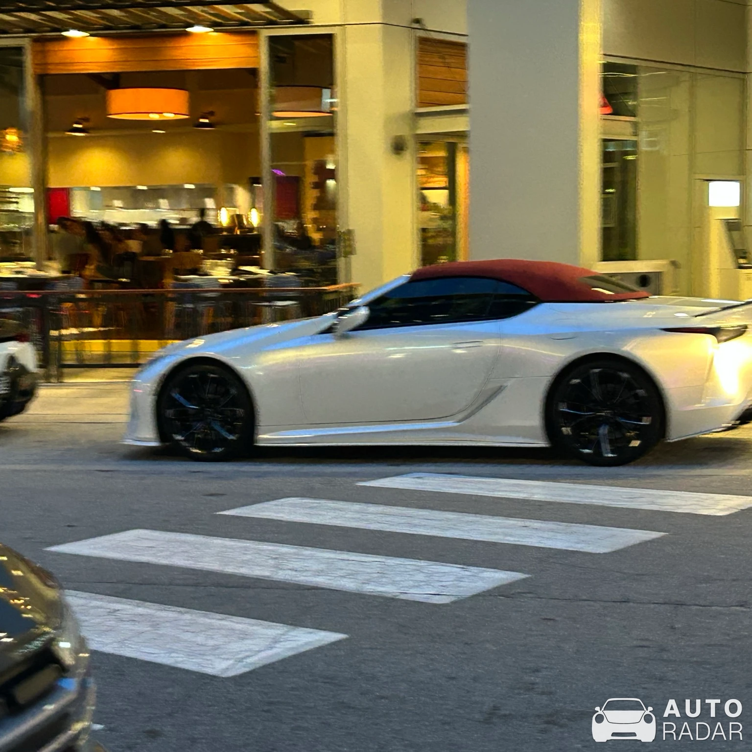 Lexus LC 500 Convertible spotted in Wake Forest