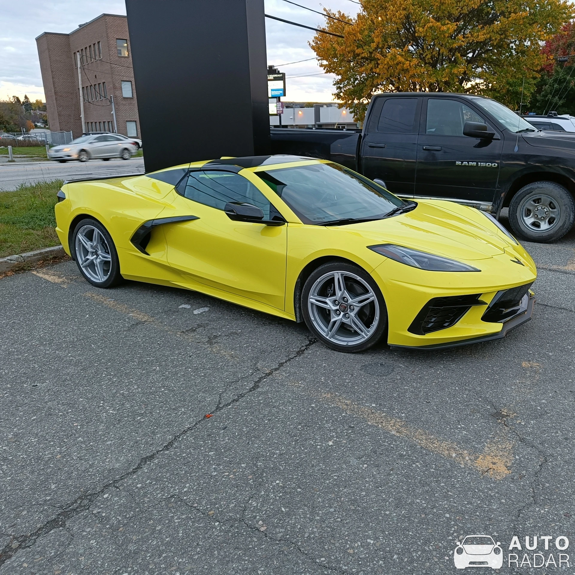 Chevrolet Corvette C8 Stingray Convertible spotted in Rimouski, Canada