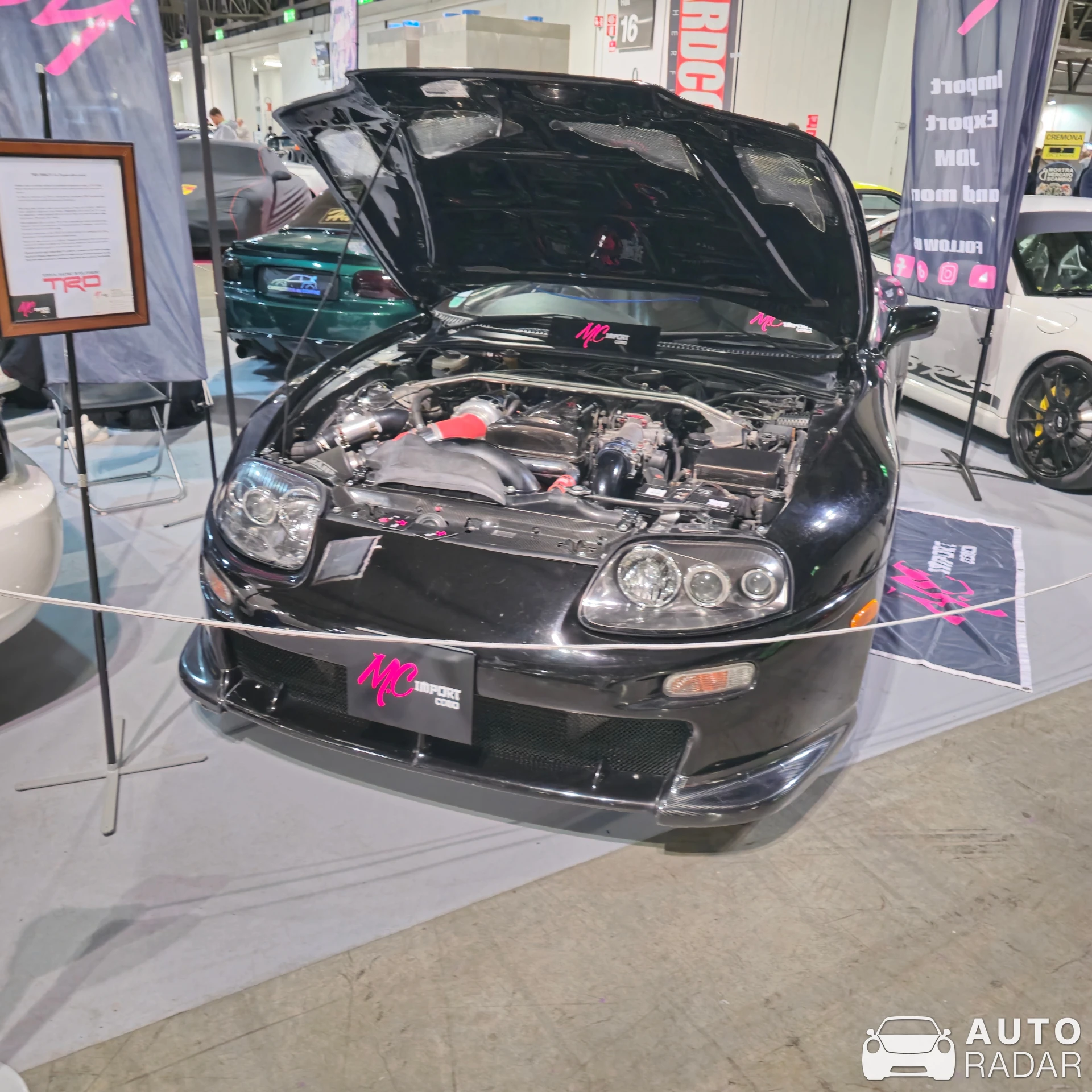Toyota Supra A80 spotted in Rho, Italy