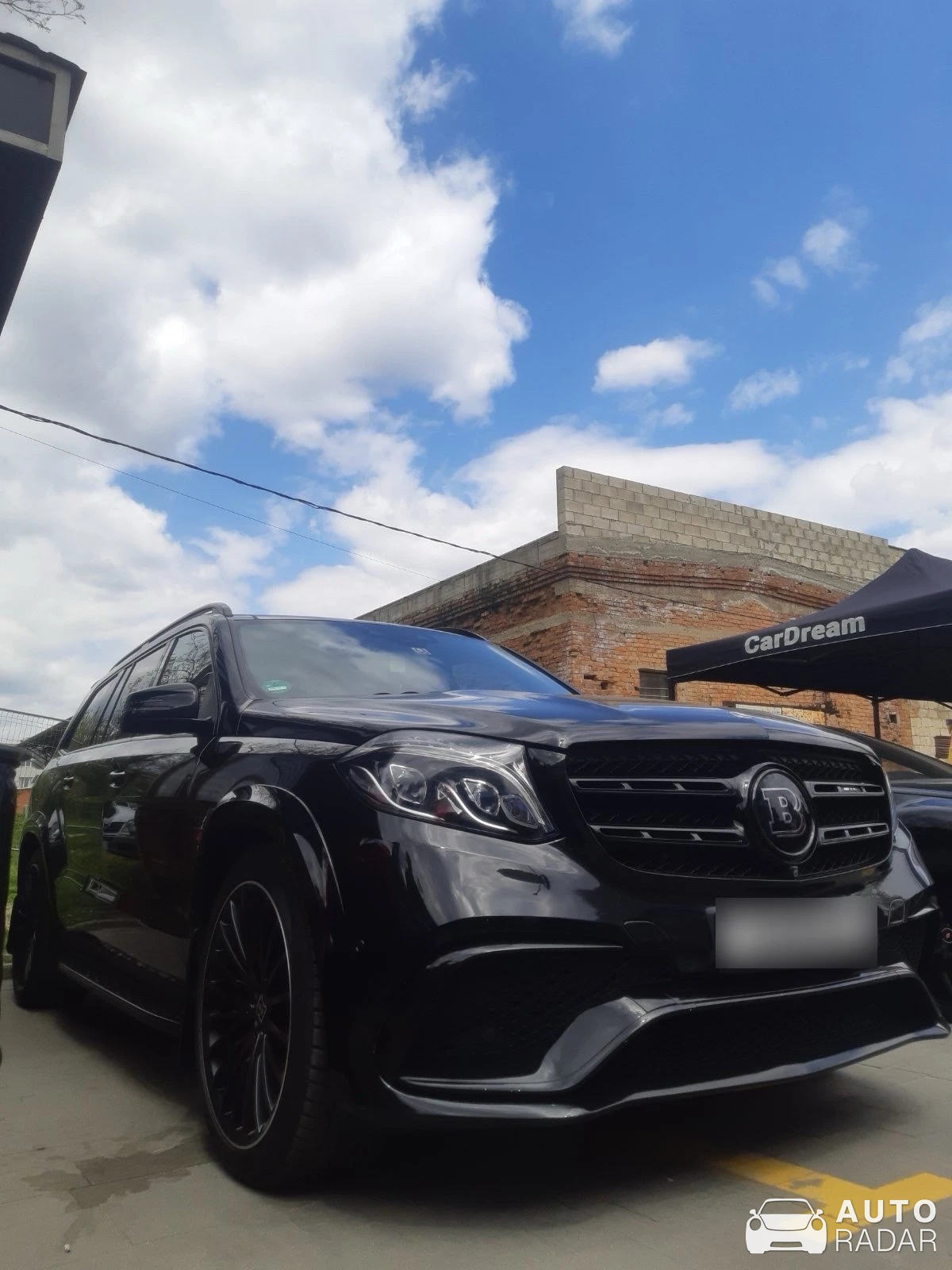 Mercedes-AMG Brabus GLS 63 X167 spotted in Budapest, Magyarország