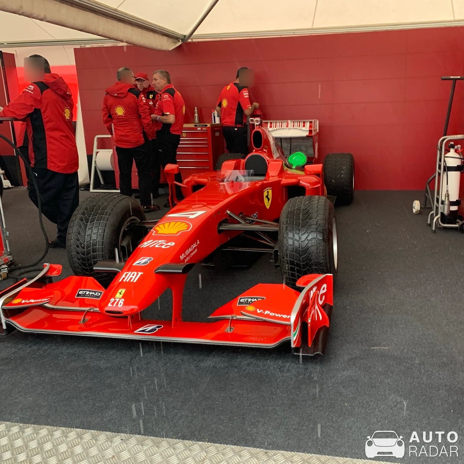 Ferrari F1 spotted