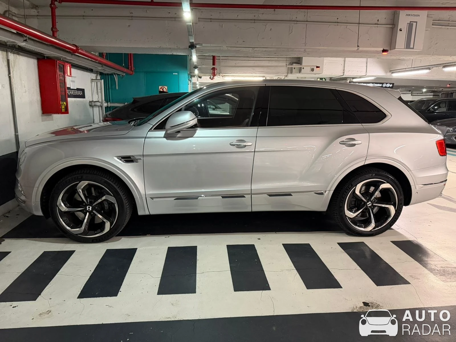 Bentley Bentayga spotted in Barcelona, Spain