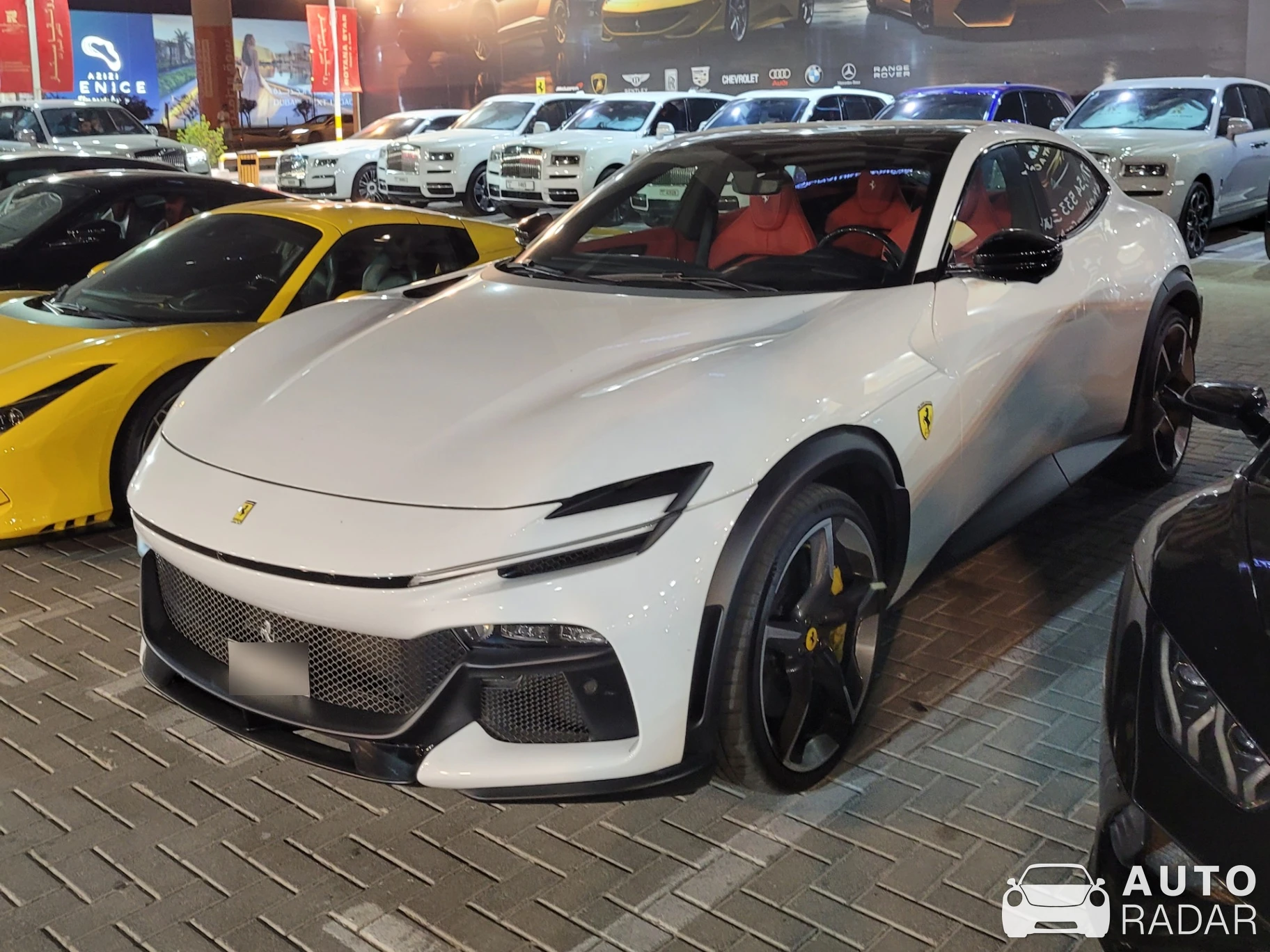 Ferrari Purosangue spotted in Dubai, United Arab Emirates