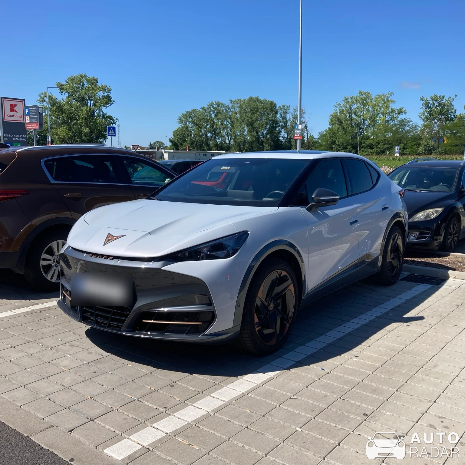 CUPRA Tavascan spotted in Šamorín