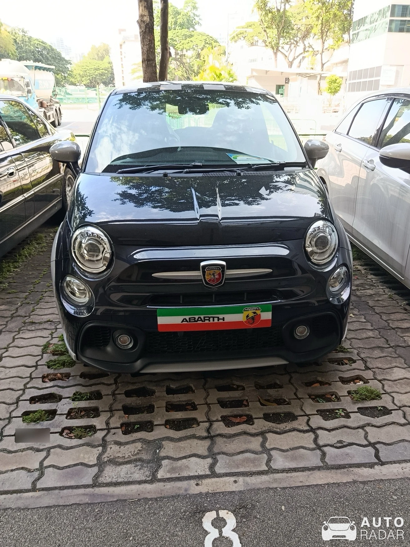Abarth 695 70° Anniversario spotted in Singapore
