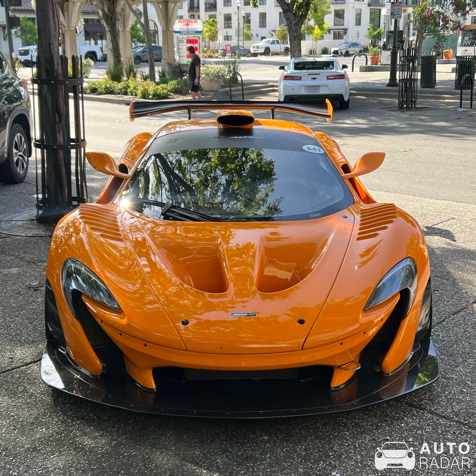 McLaren P1 GTR-18 spotted in Livermore