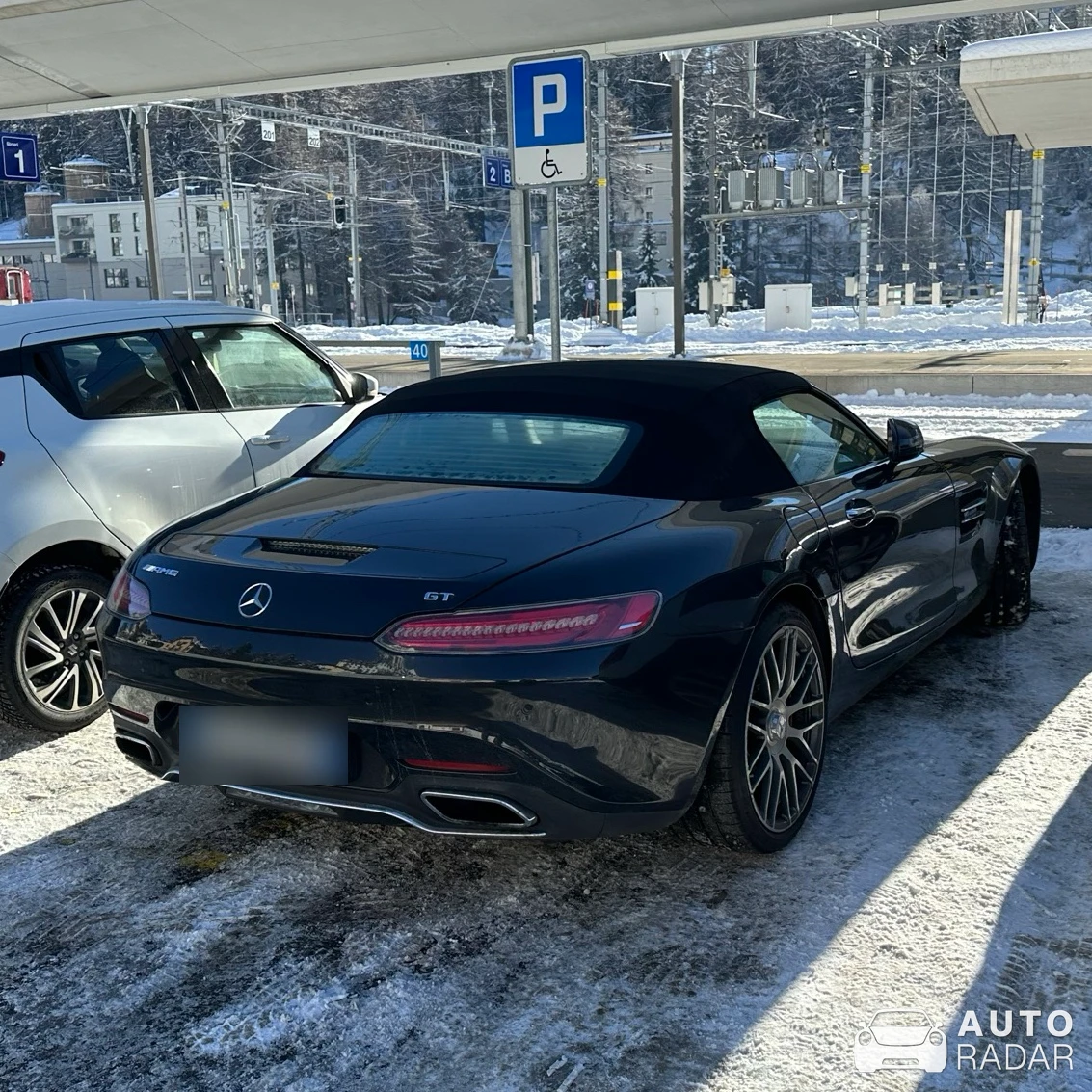 Mercedes-AMG GT C Roadster R190 spotted in Sankt Moritz, Schweiz